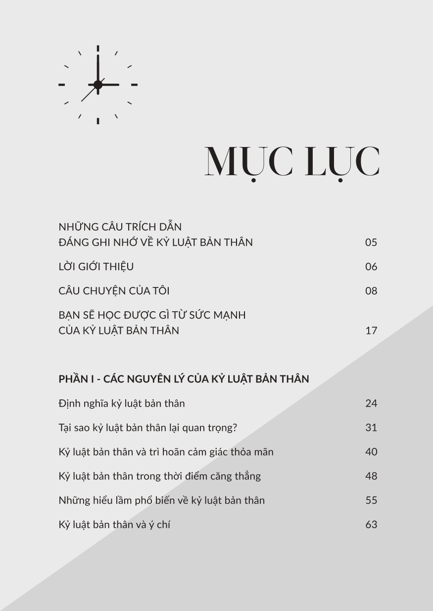 Sức Mạnh Của Kỷ Luật Bản Thân