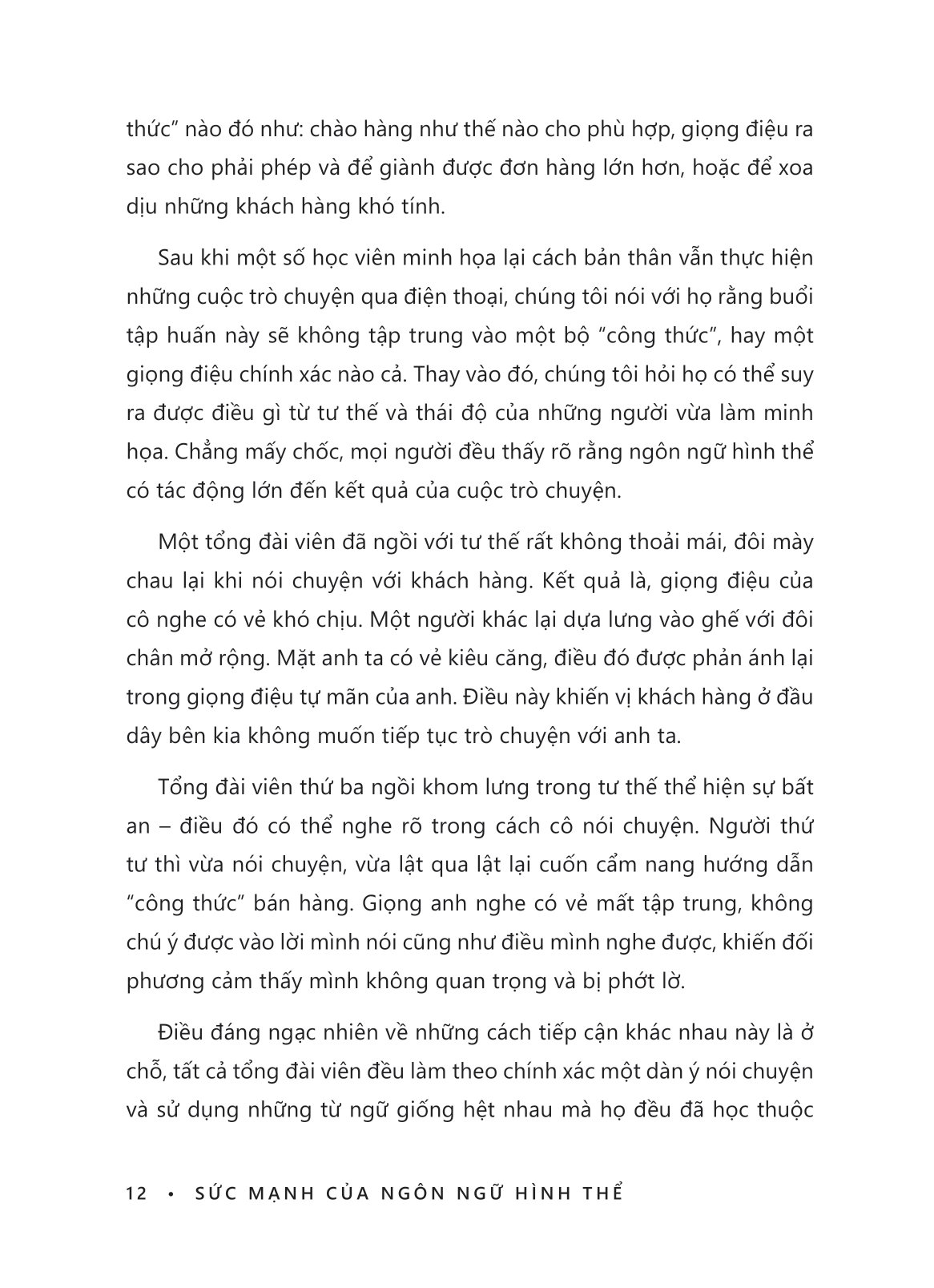 sức mạnh của ngôn ngữ hình thể - giải mã tín hiệu phi ngôn từ trong giao tiếp