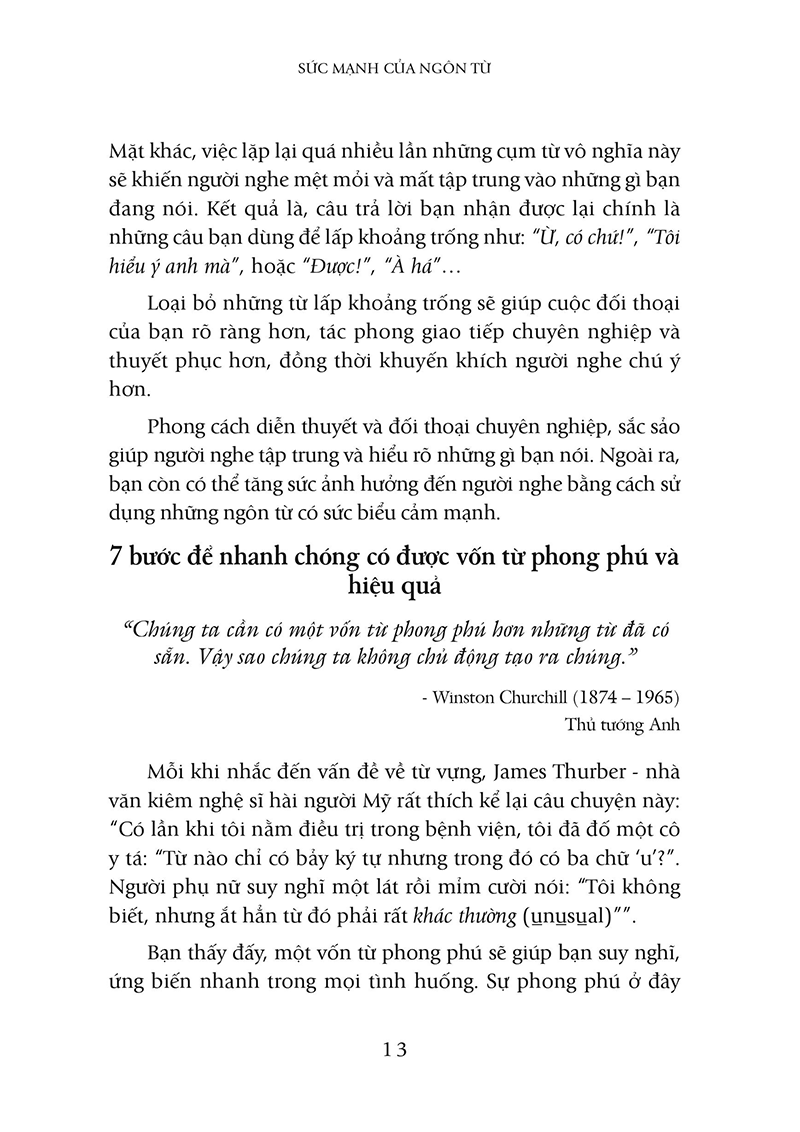 sức mạnh của ngôn từ