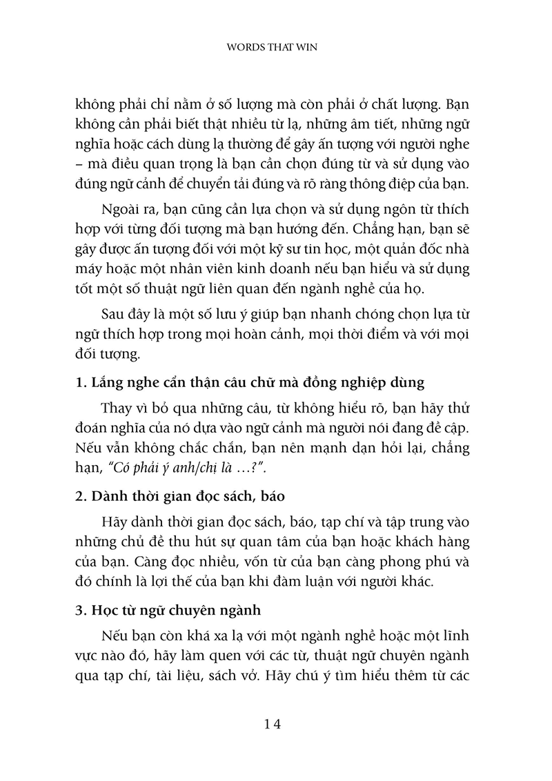 sức mạnh của ngôn từ