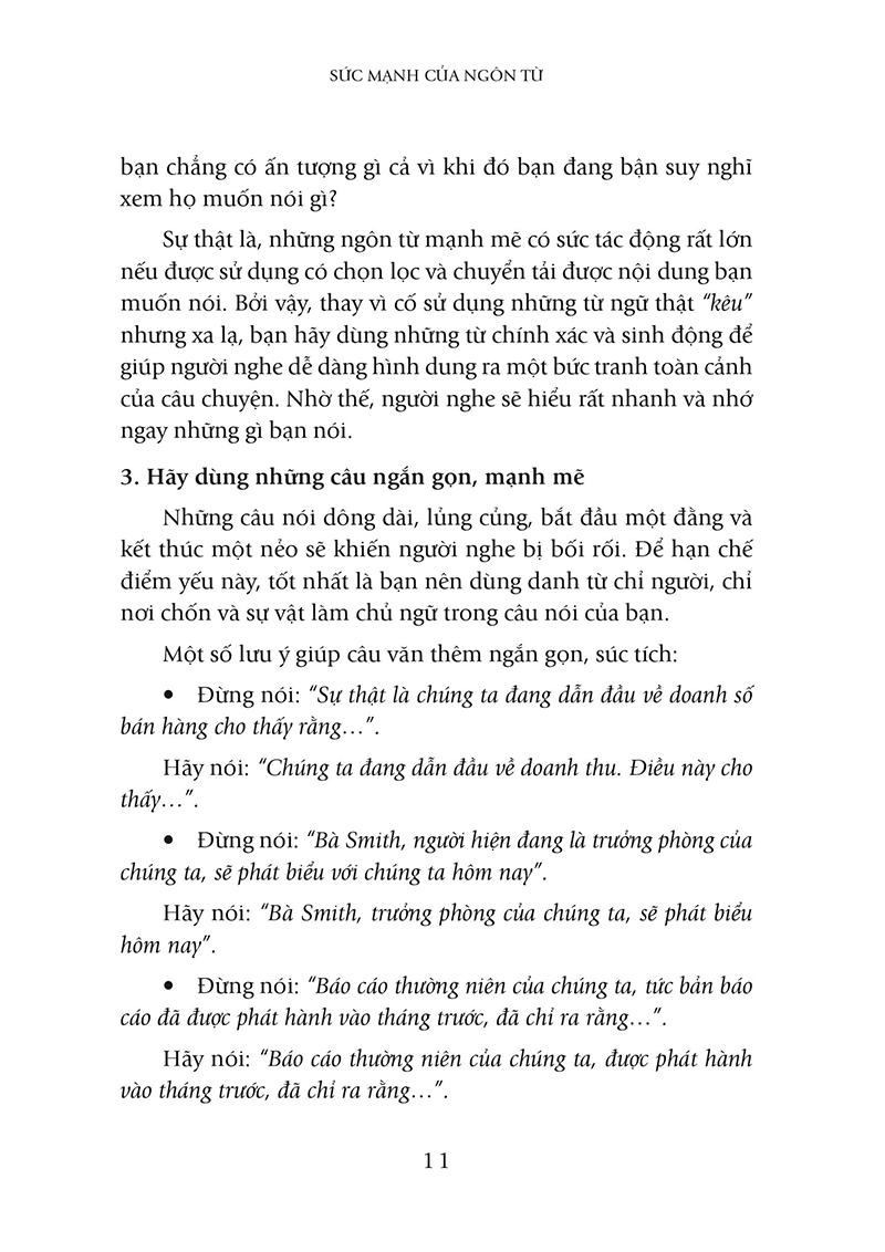 sức mạnh của ngôn từ