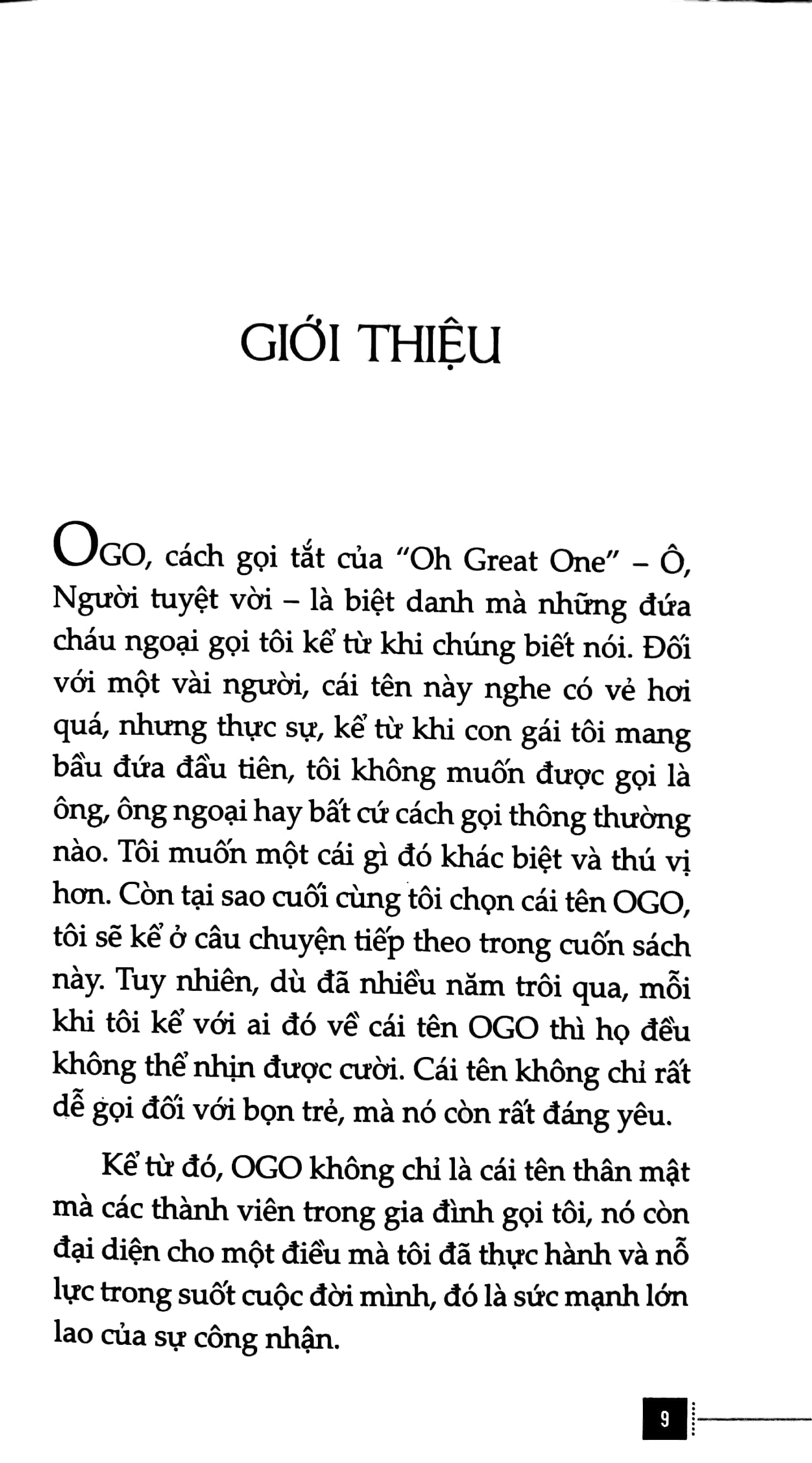 sức mạnh của sự công nhận