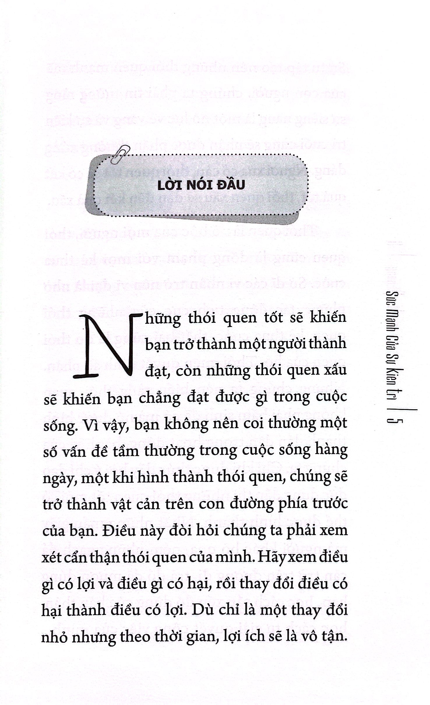 sức mạnh của sự kiên trì