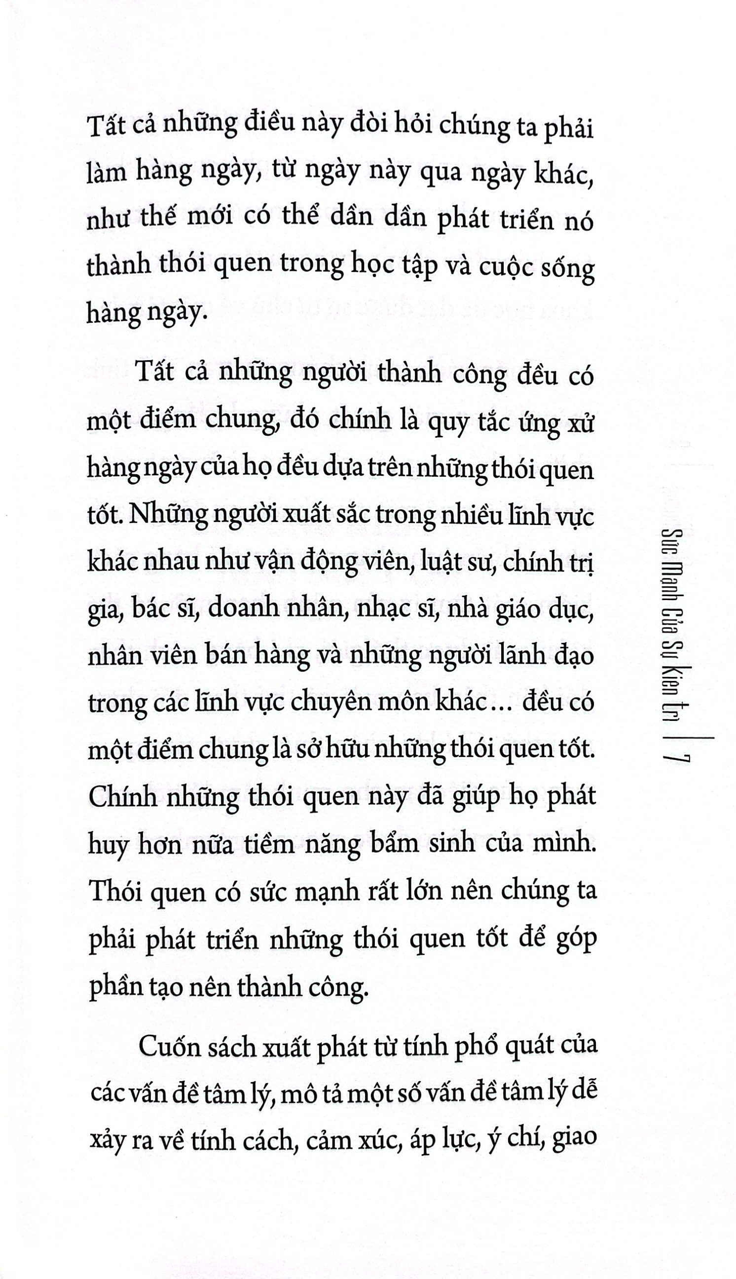 sức mạnh của sự kiên trì