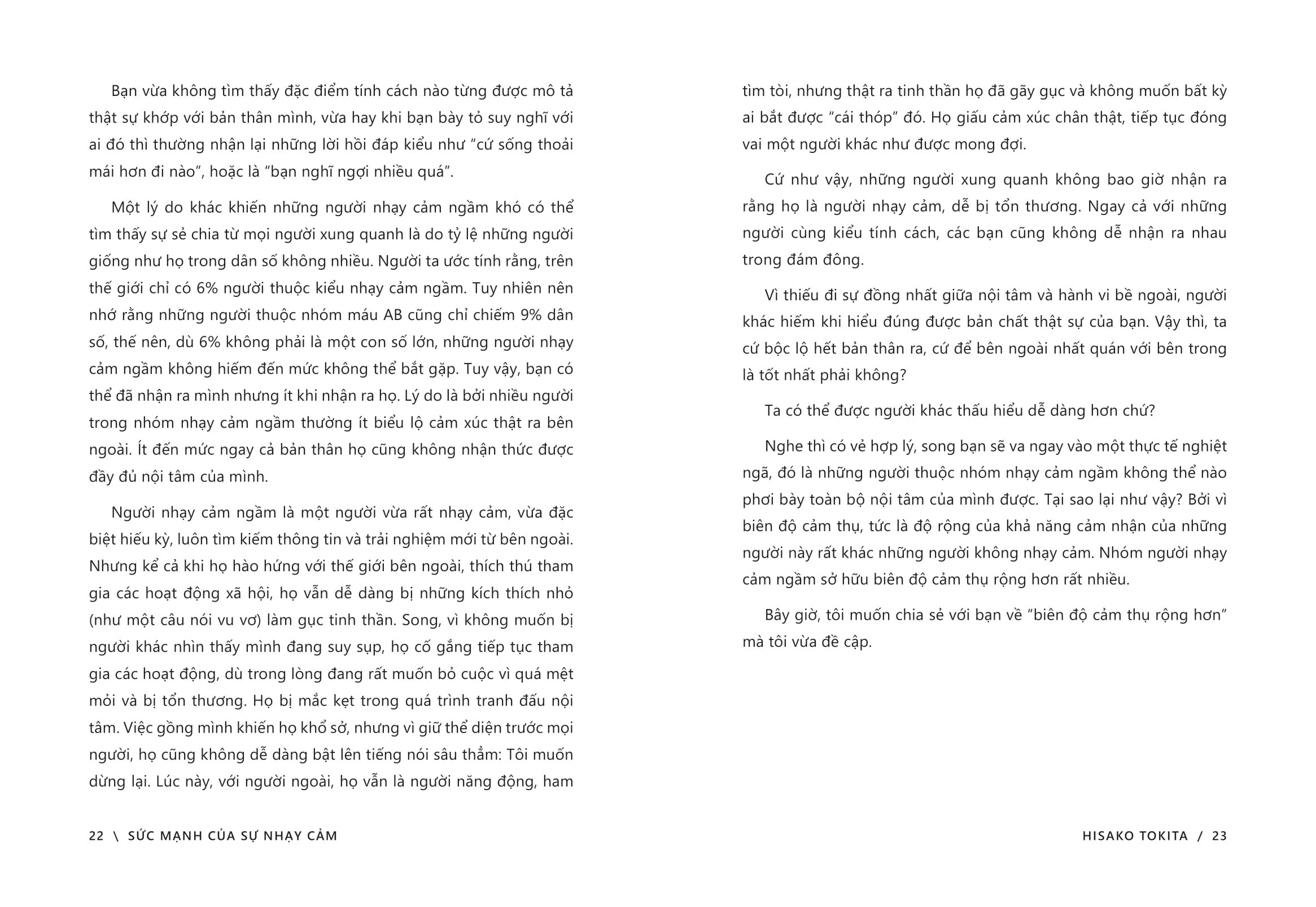 Sức Mạnh Của Sự Nhạy Cảm