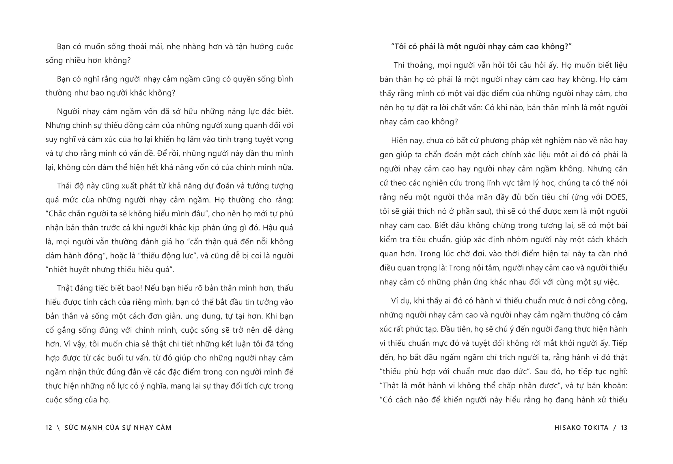 Sức Mạnh Của Sự Nhạy Cảm