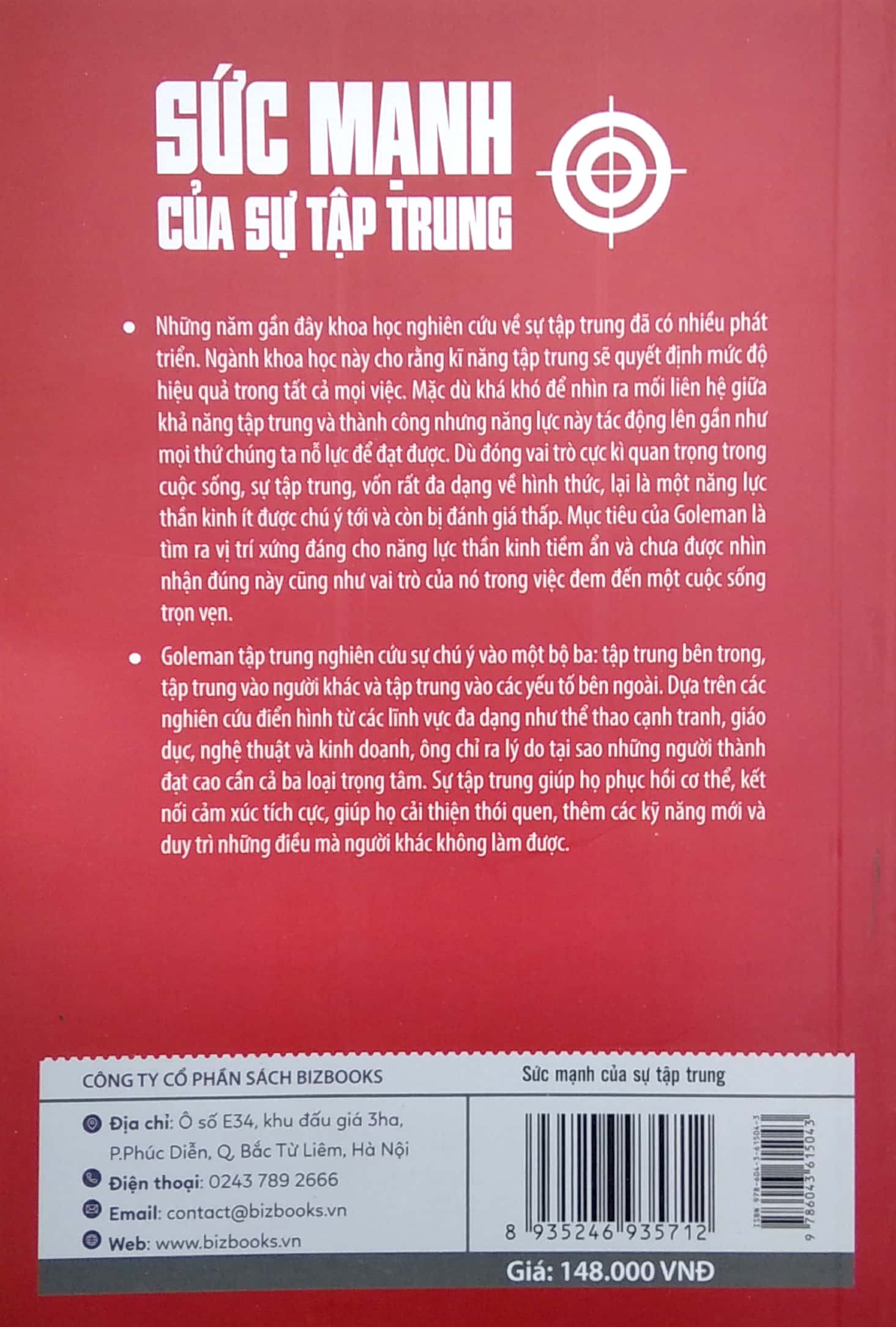 sức mạnh của sự tập trung (tái bản)