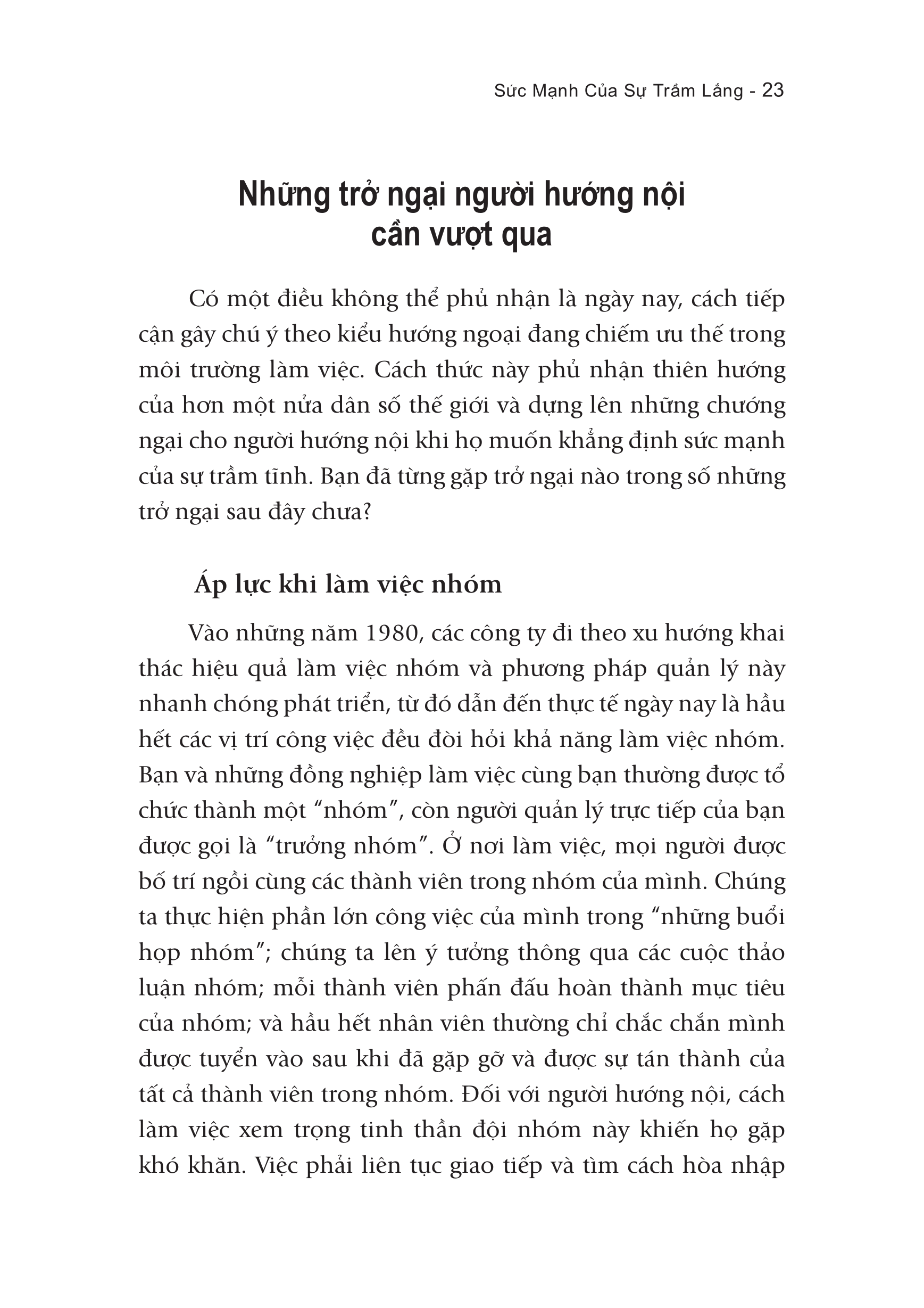 sức mạnh của sự trầm lắng - the introvert's guide to making a difference