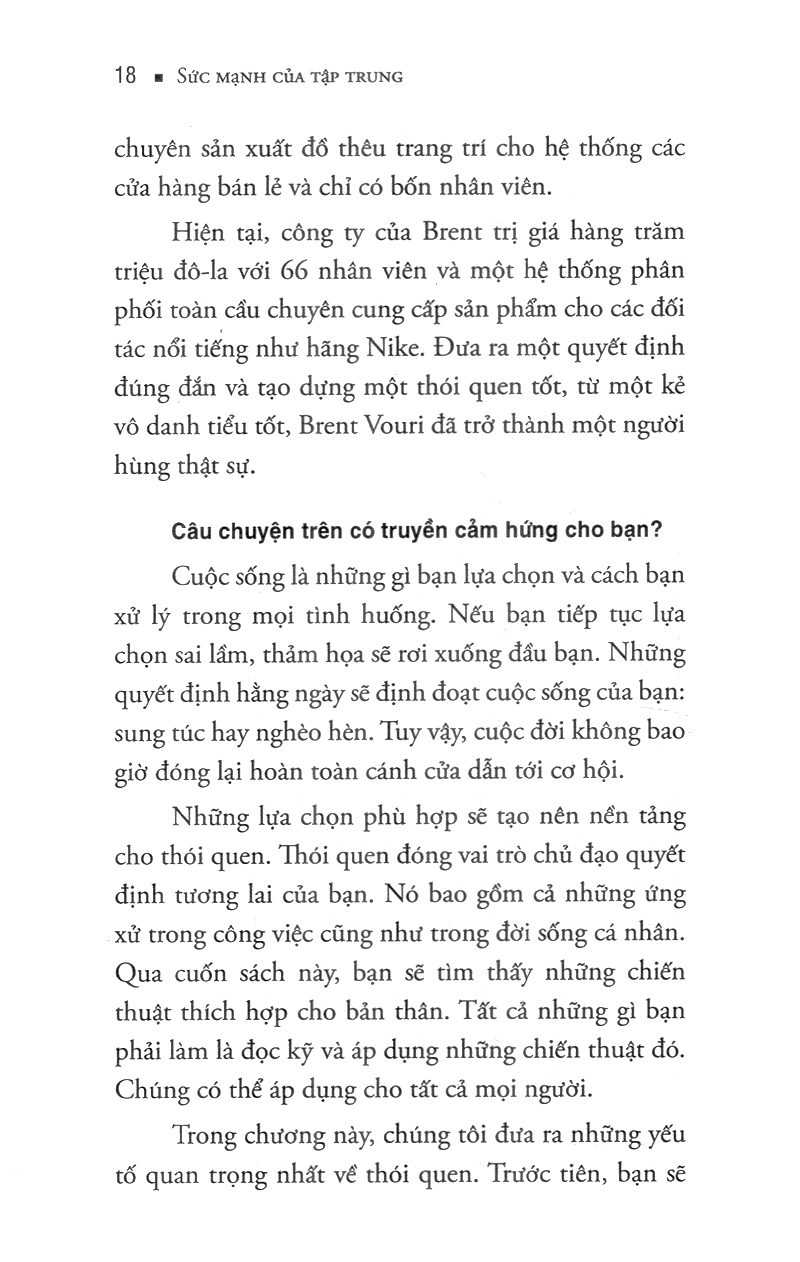 sức mạnh của tập trung
