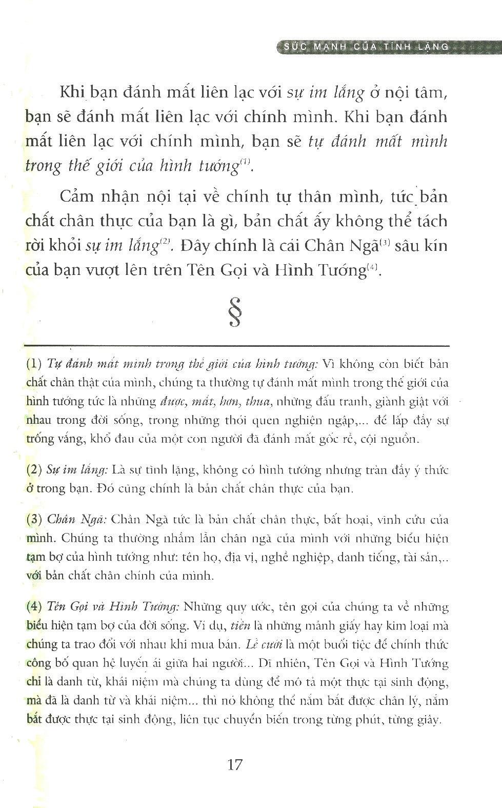 sức mạnh của tĩnh lặng (tái bản 2020)