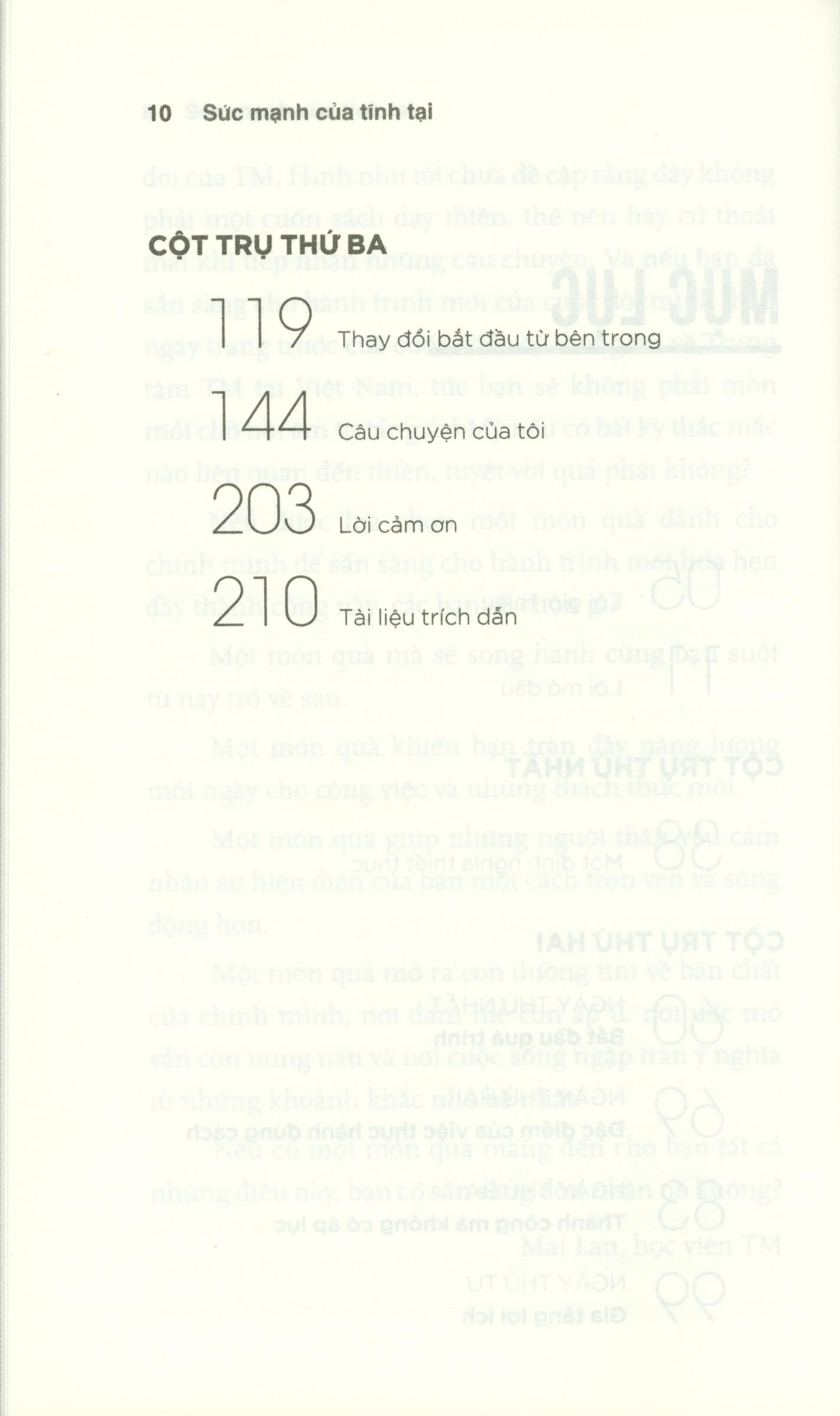 sức mạnh của tĩnh tại - strength in stillness