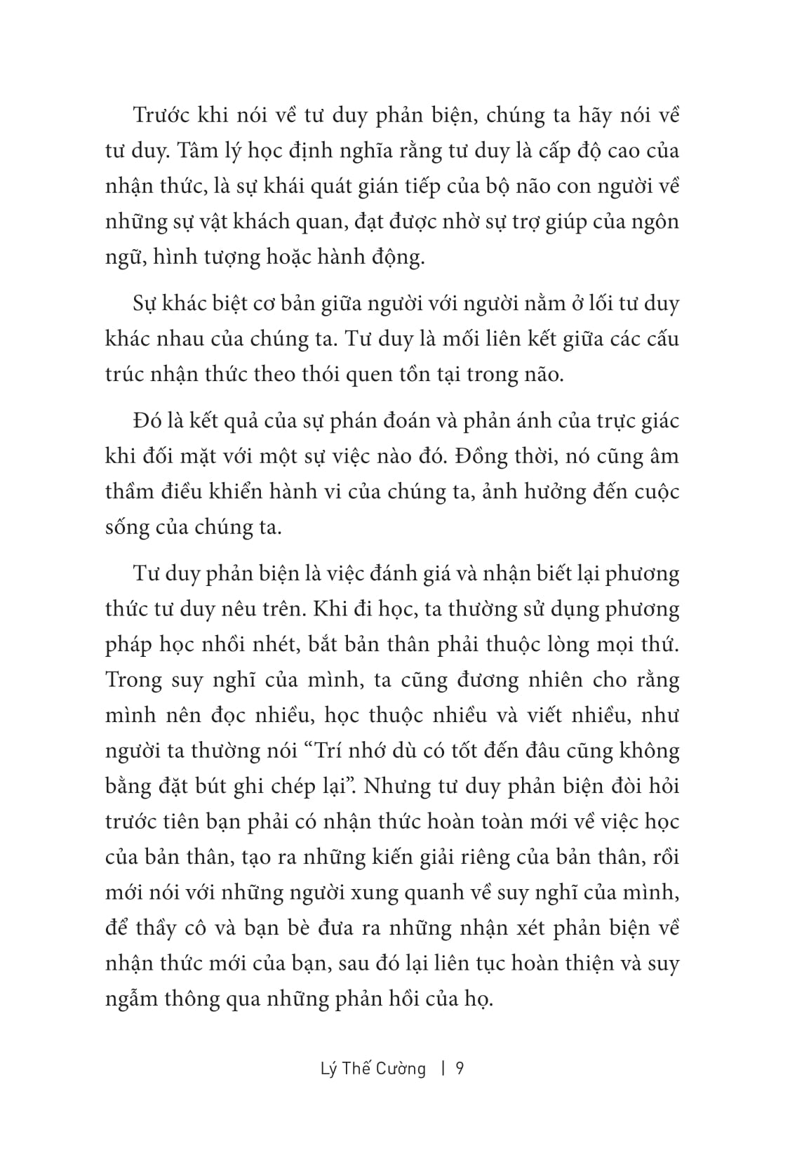 sức mạnh của tư duy phản biện - đổi góc nhìn - đảo cuộc chơi