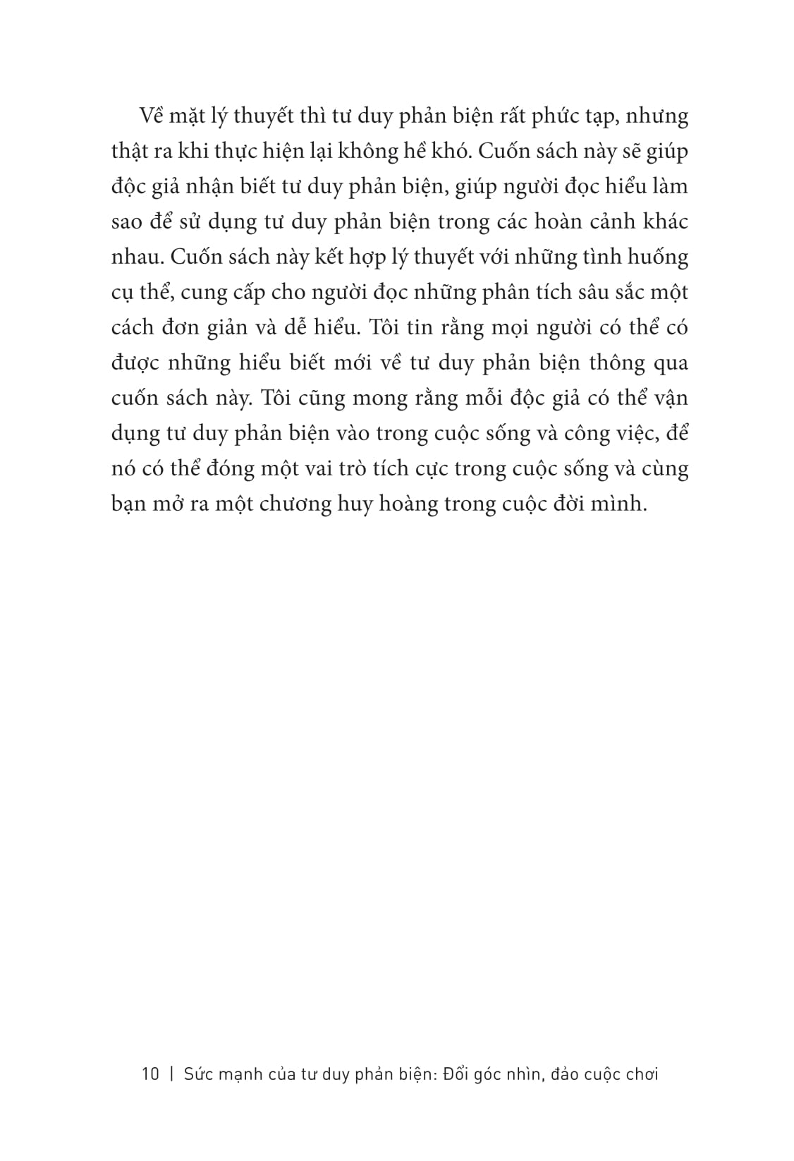 sức mạnh của tư duy phản biện - đổi góc nhìn - đảo cuộc chơi