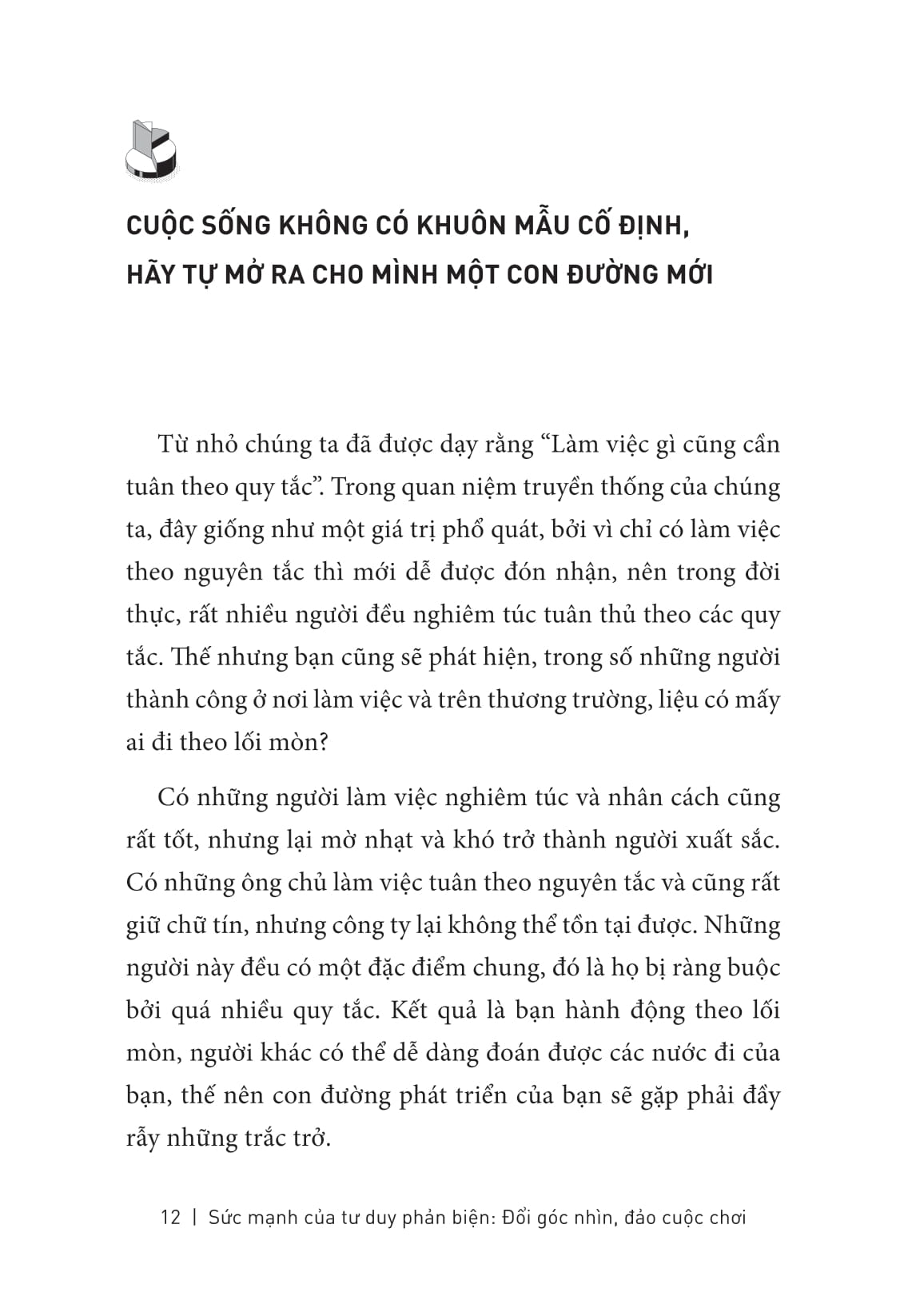 sức mạnh của tư duy phản biện - đổi góc nhìn - đảo cuộc chơi