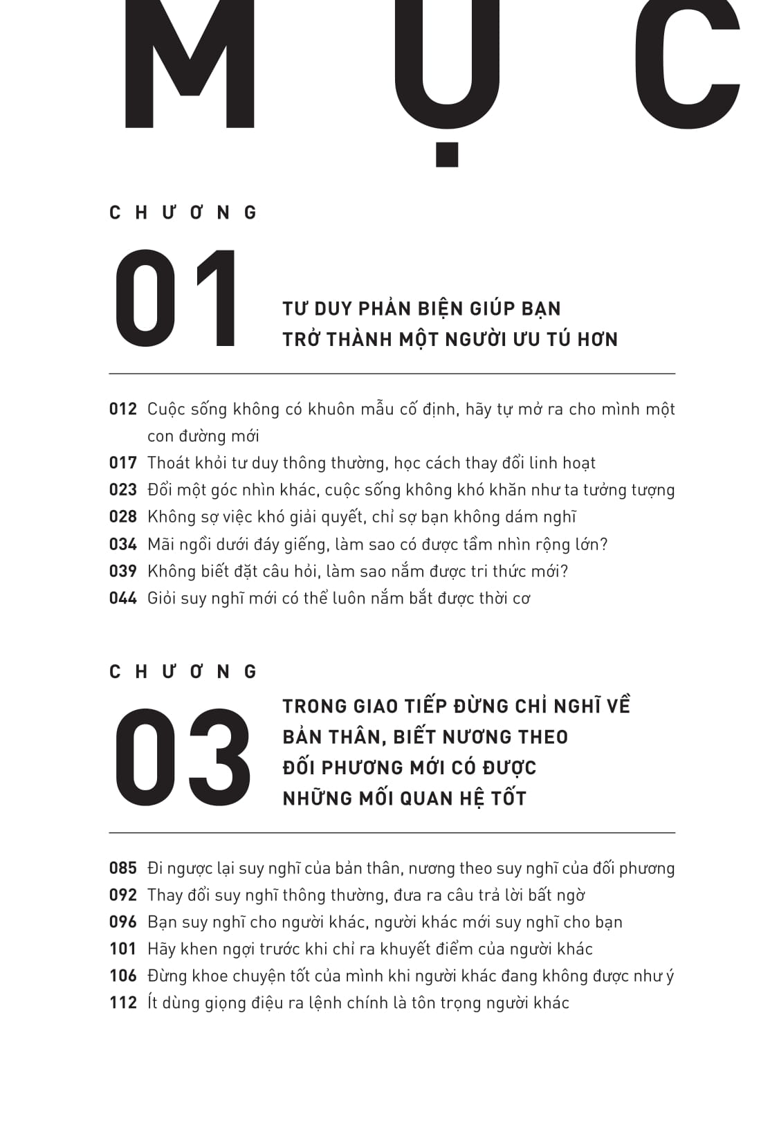 sức mạnh của tư duy phản biện - đổi góc nhìn - đảo cuộc chơi