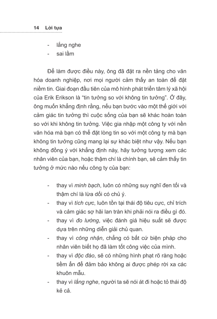 sức mạnh của văn hóa doanh nghiệp