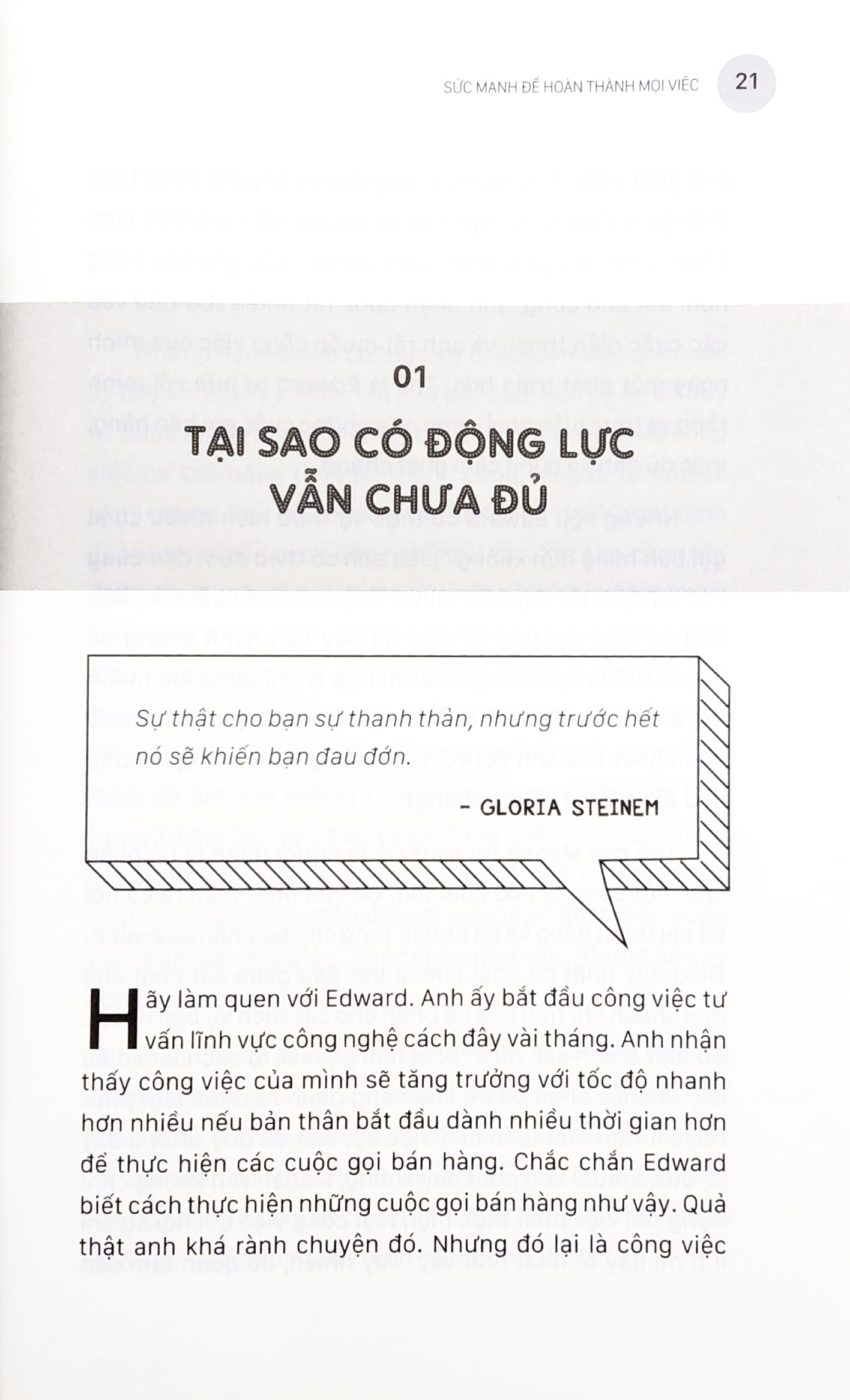 sức mạnh để hoàn thành mọi việc - the power to get things done