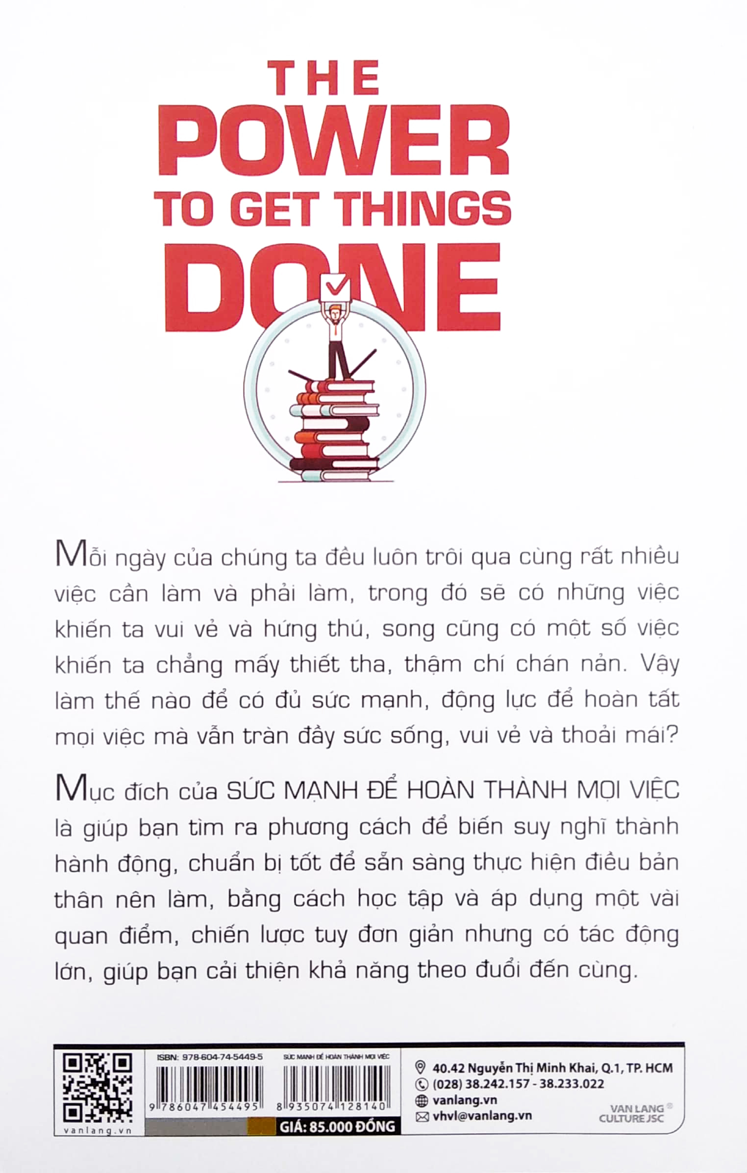 sức mạnh để hoàn thành mọi việc - the power to get things done