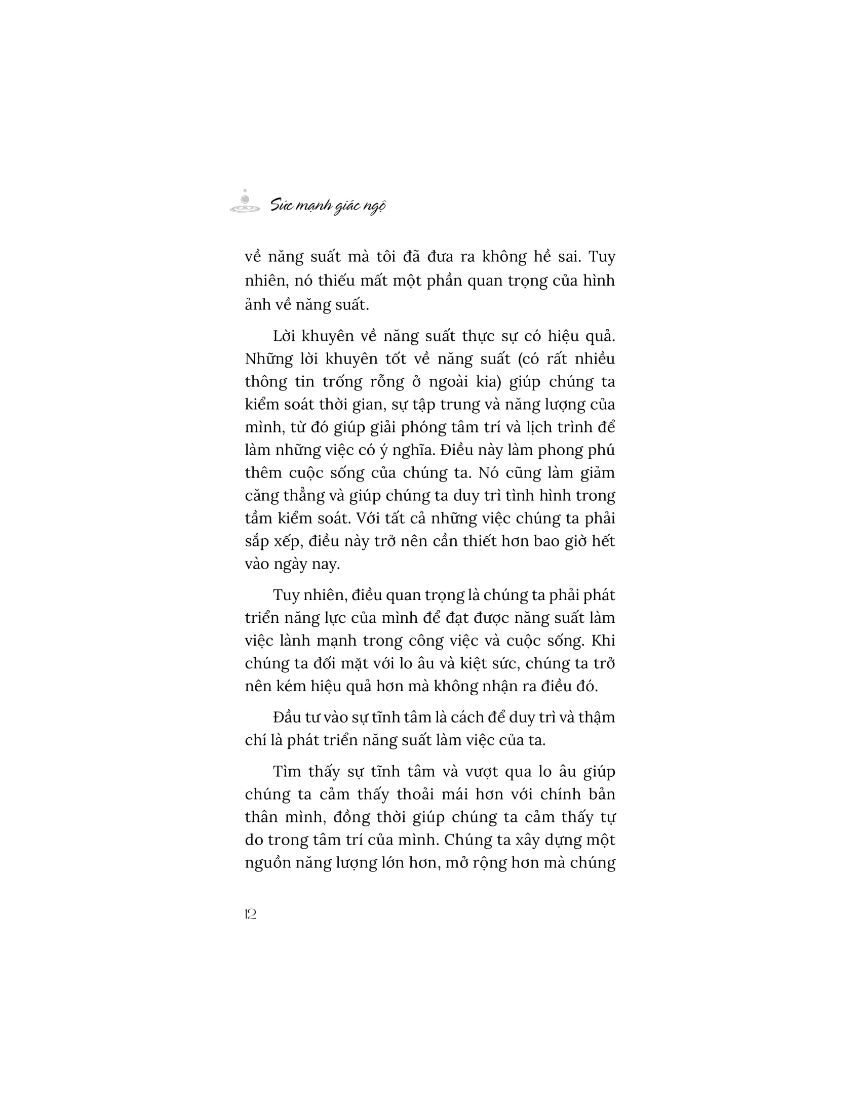 sức mạnh giác ngộ