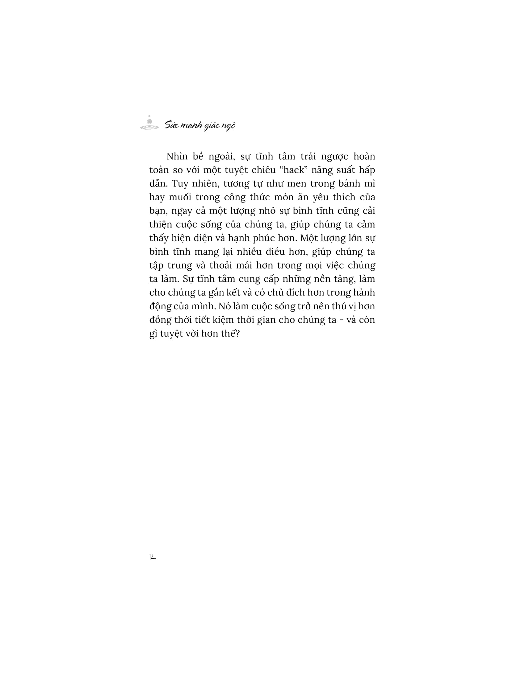 sức mạnh giác ngộ