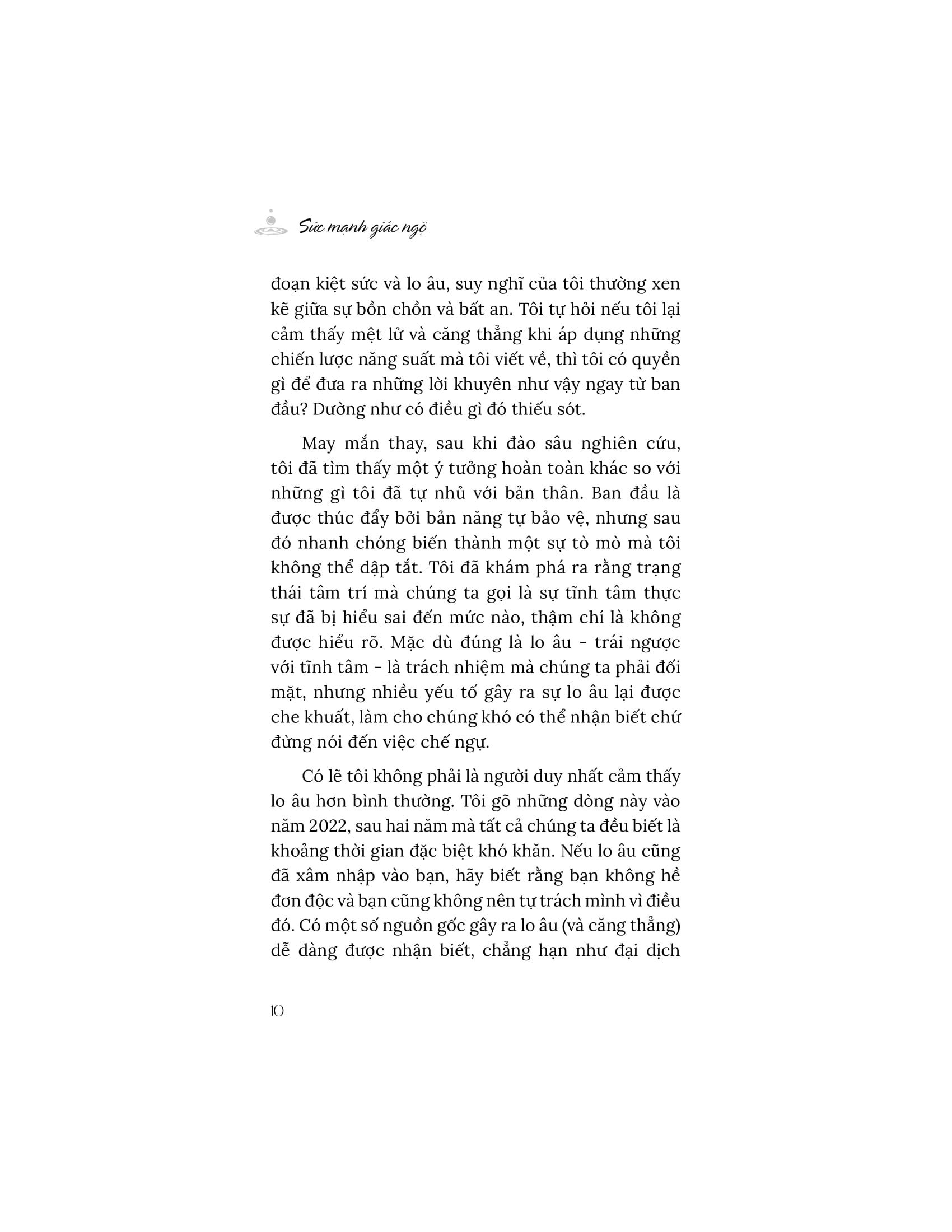 sức mạnh giác ngộ