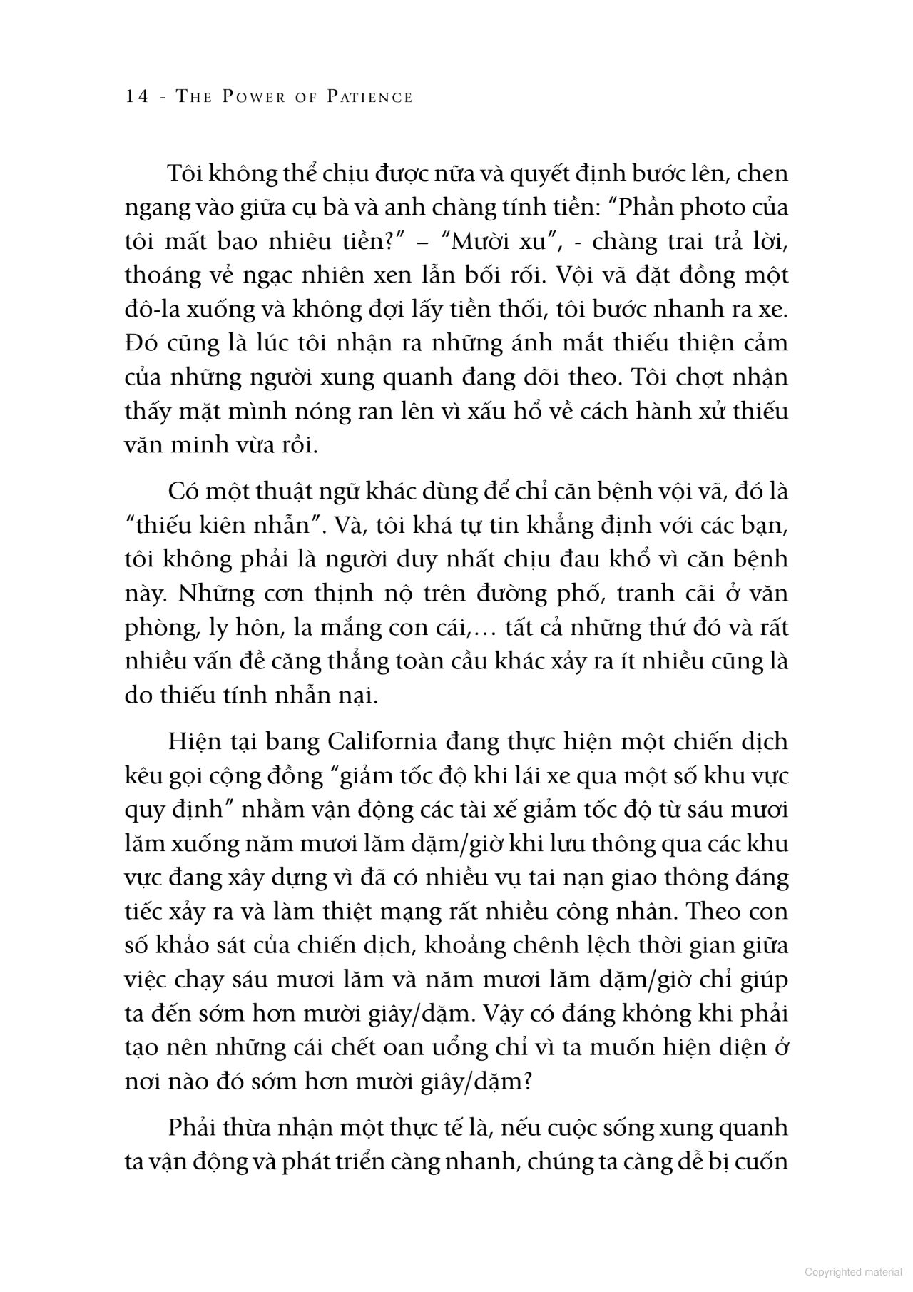 sức mạnh lòng kiên nhẫn (tái bản)