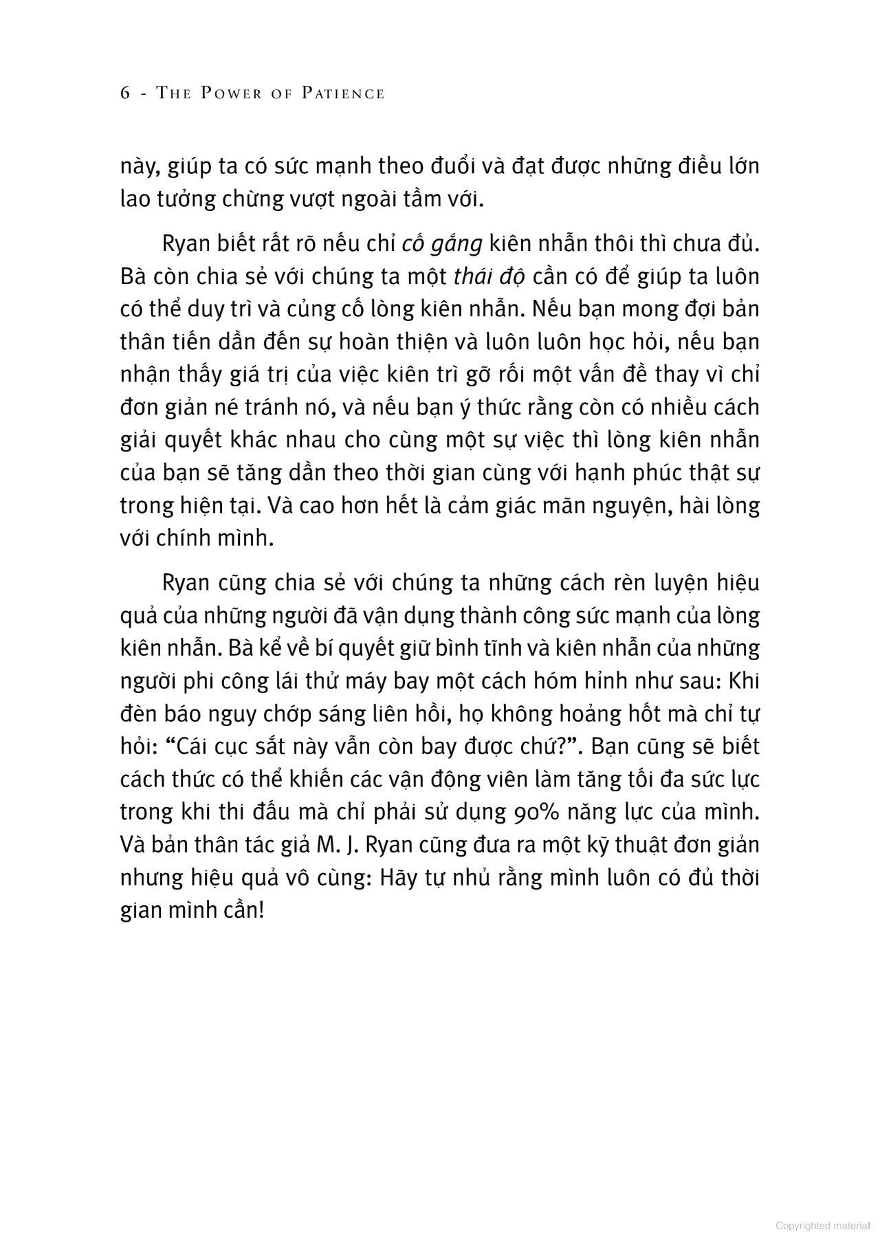 sức mạnh lòng kiên nhẫn (tái bản)