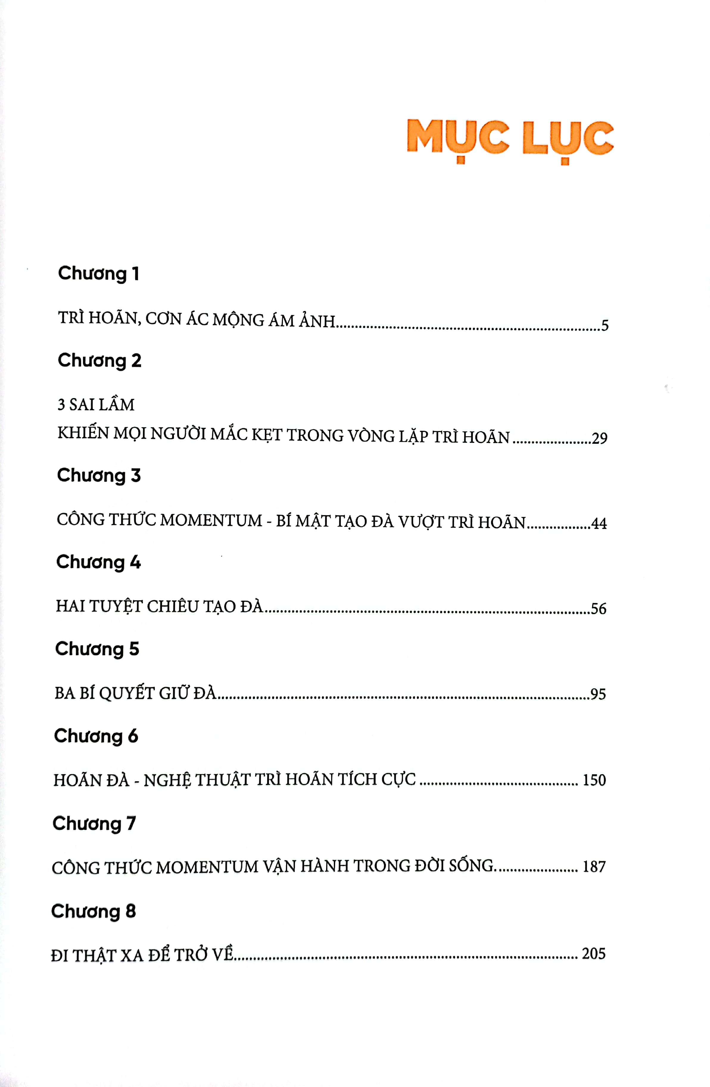 sức mạnh momenttum - đánh bay trì hoãn, vươn tới ước mơ