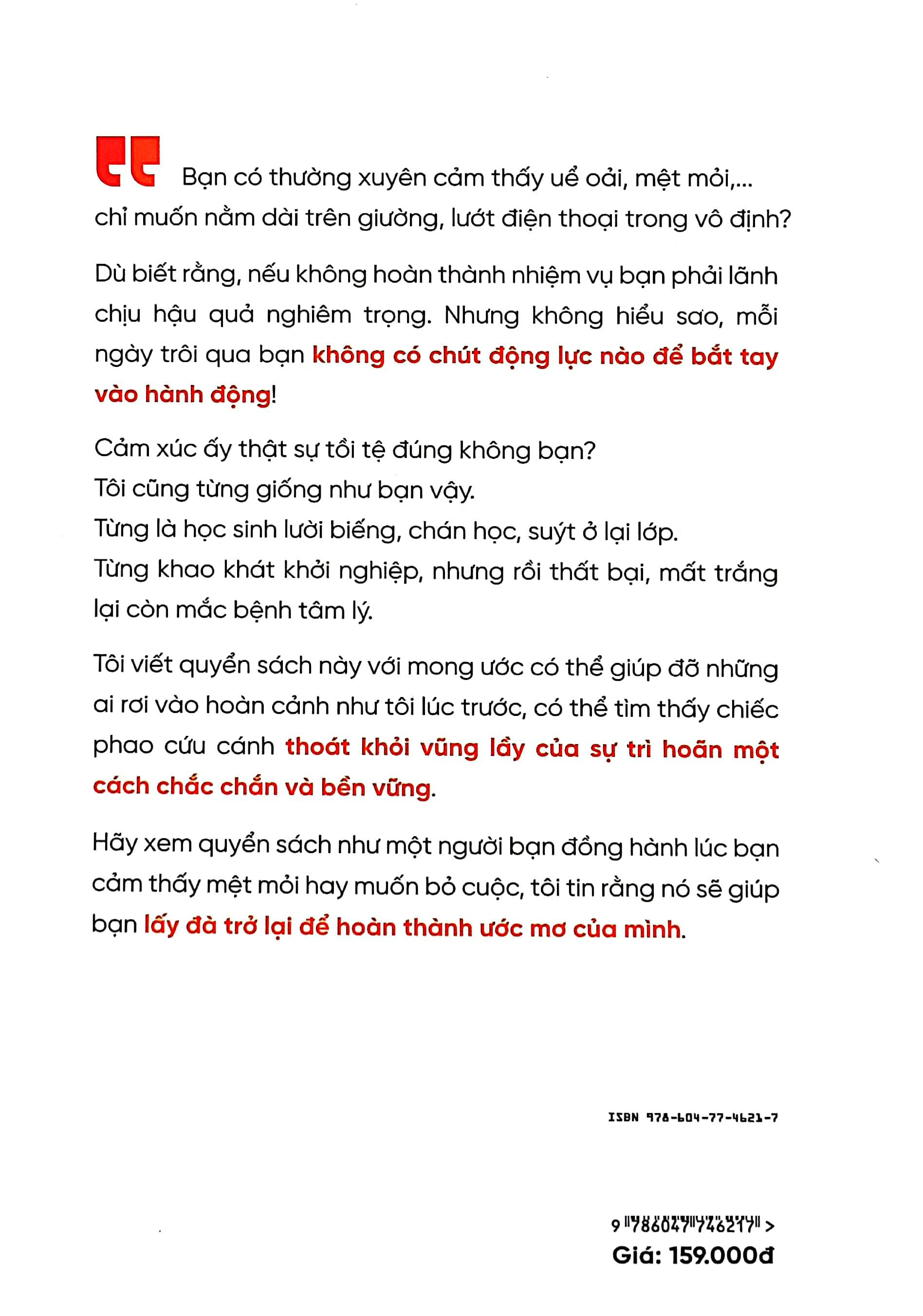 sức mạnh momenttum - đánh bay trì hoãn, vươn tới ước mơ