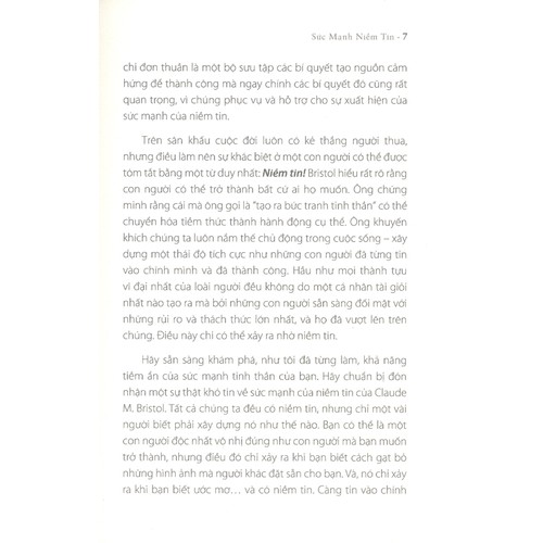 sức mạnh niềm tin (tái bản 2020)
