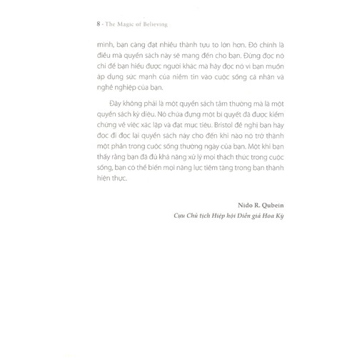 sức mạnh niềm tin (tái bản 2020)