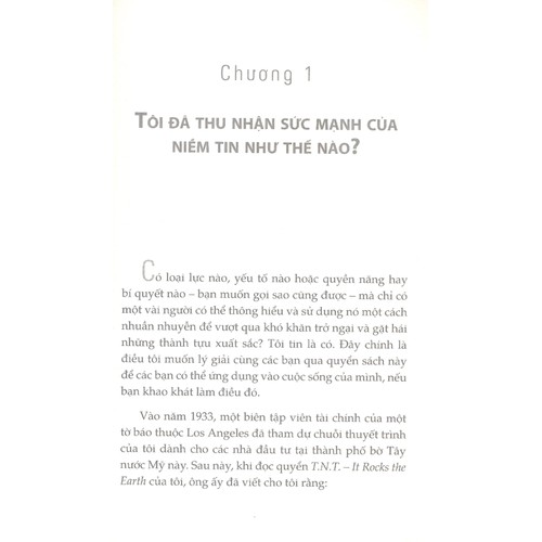 sức mạnh niềm tin (tái bản 2020)