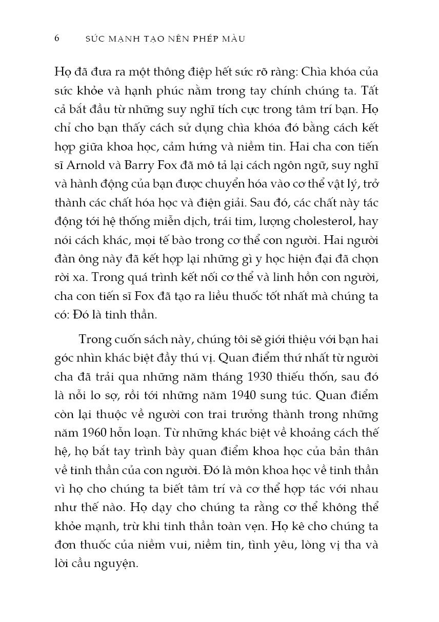 sức mạnh tạo nên phép màu - tăng cường tâm trí và trẻ hóa sức khỏe của bạn