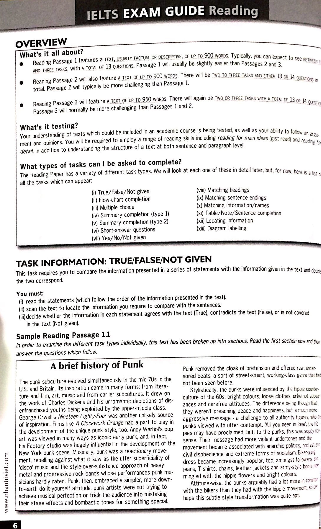 succeed in ielts reading and vocabulary