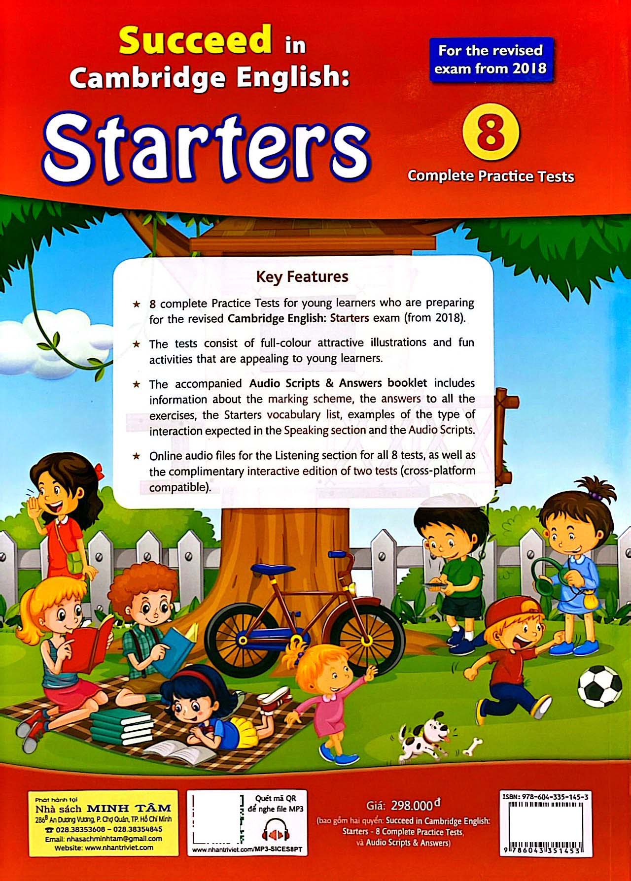 Succesd In Cambridge English Starter 8 (Tái Bản 2025)