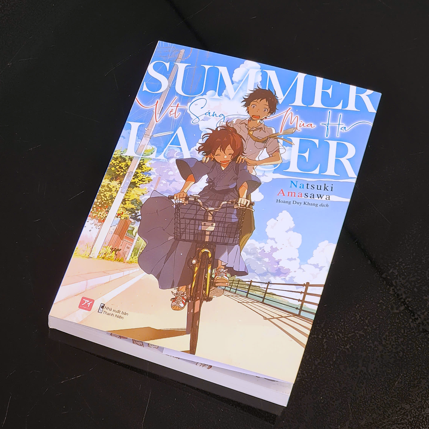 summer lancer - vệt sáng mùa hạ - tặng kèm bookmark bồi cứng