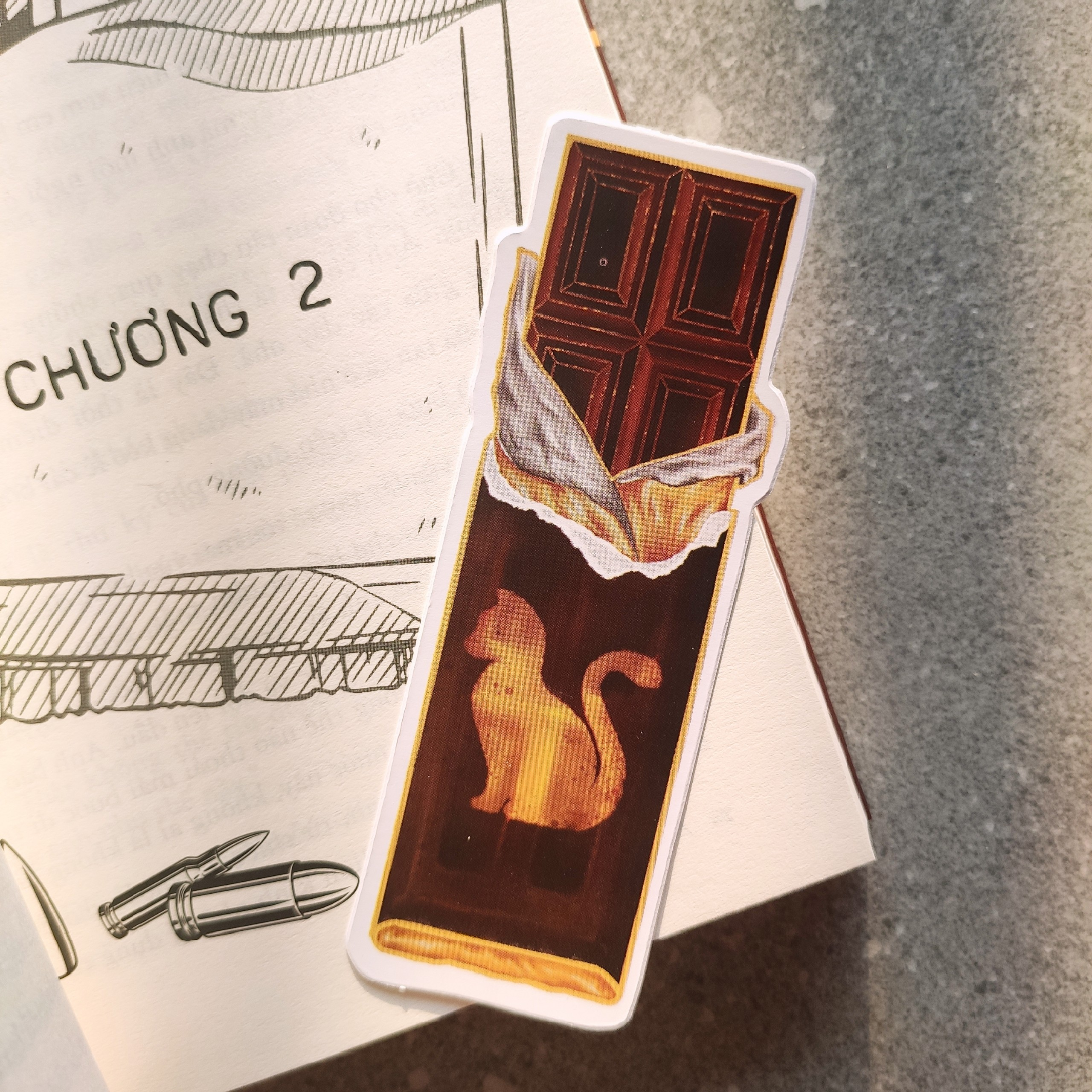 súng và sô cô la