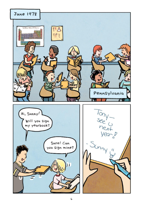 sunny #4: sunny makes a splash: a graphic novel