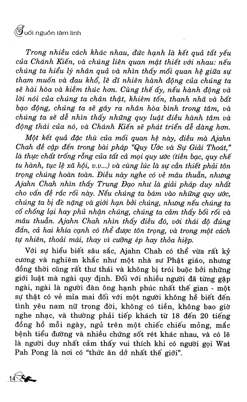 suối nguồn tâm linh