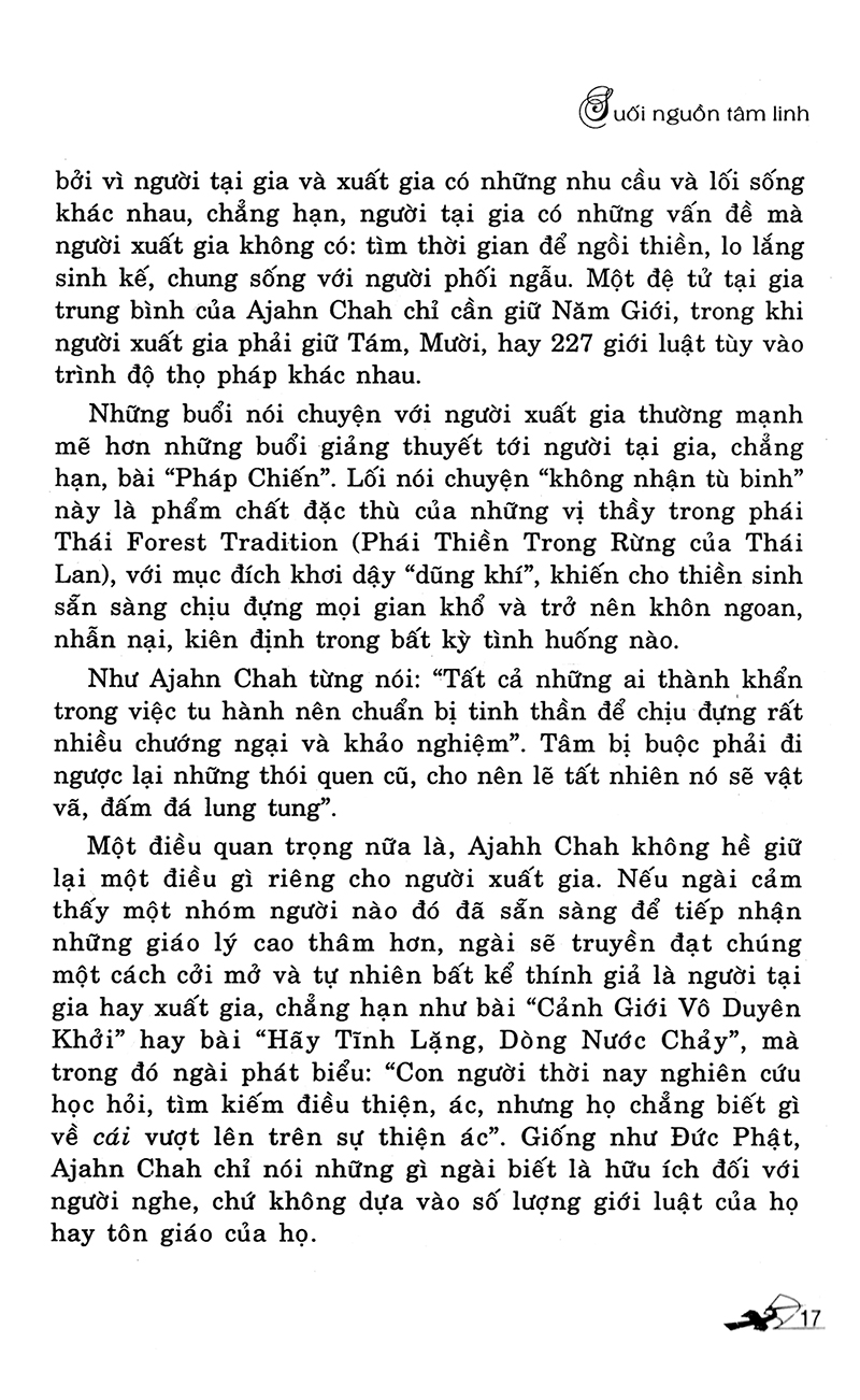 suối nguồn tâm linh