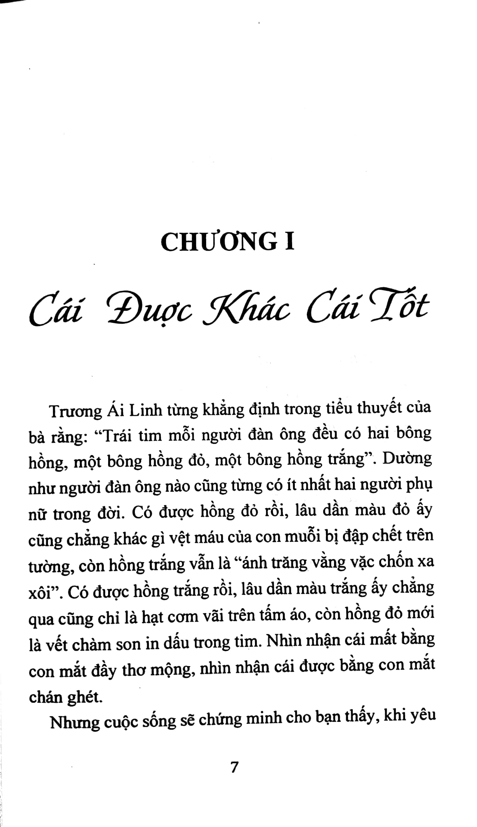 suối nguồn yêu thương - lý trí và con tim