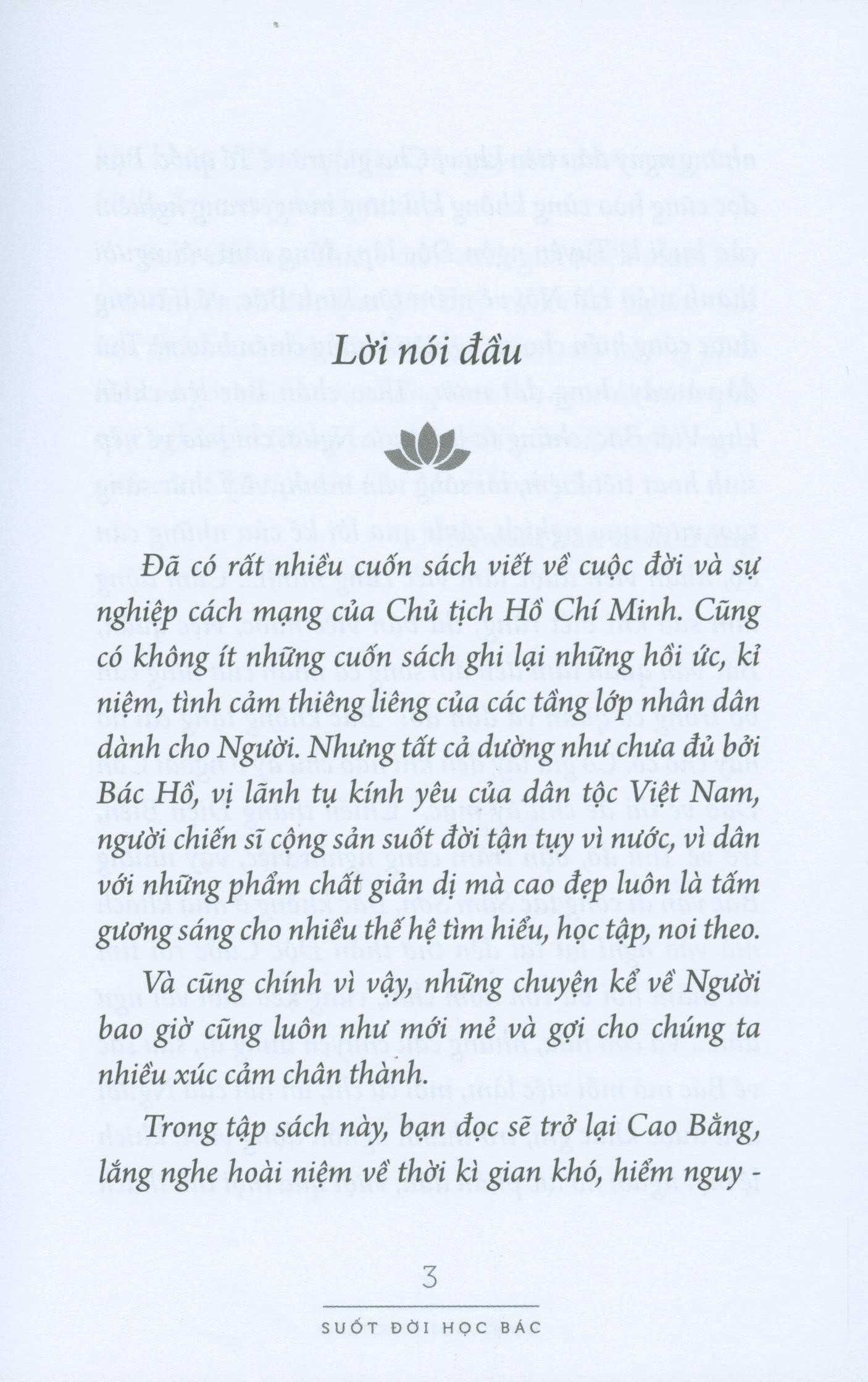 suốt đời học bác