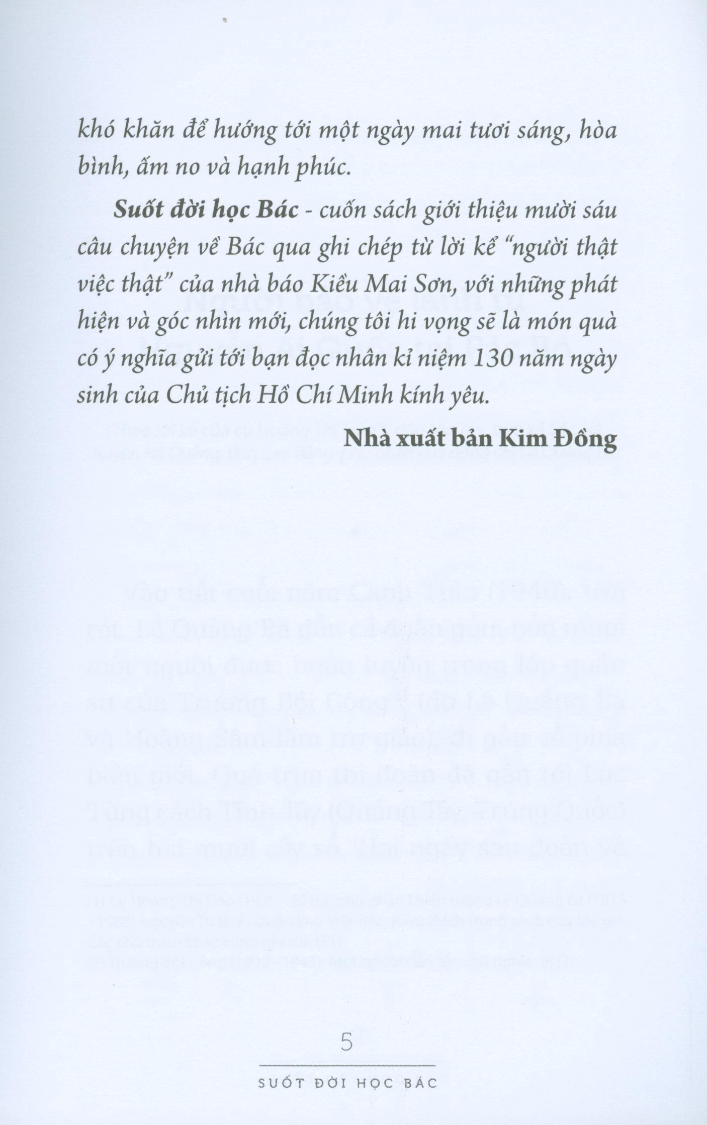 suốt đời học bác