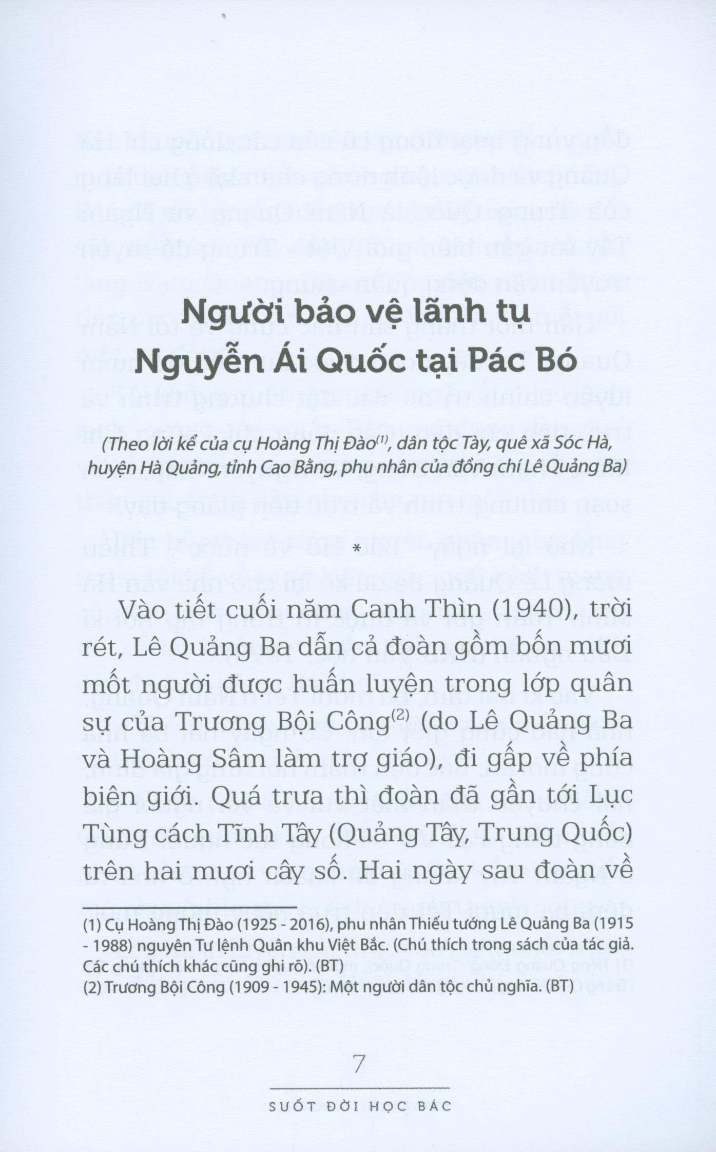 suốt đời học bác