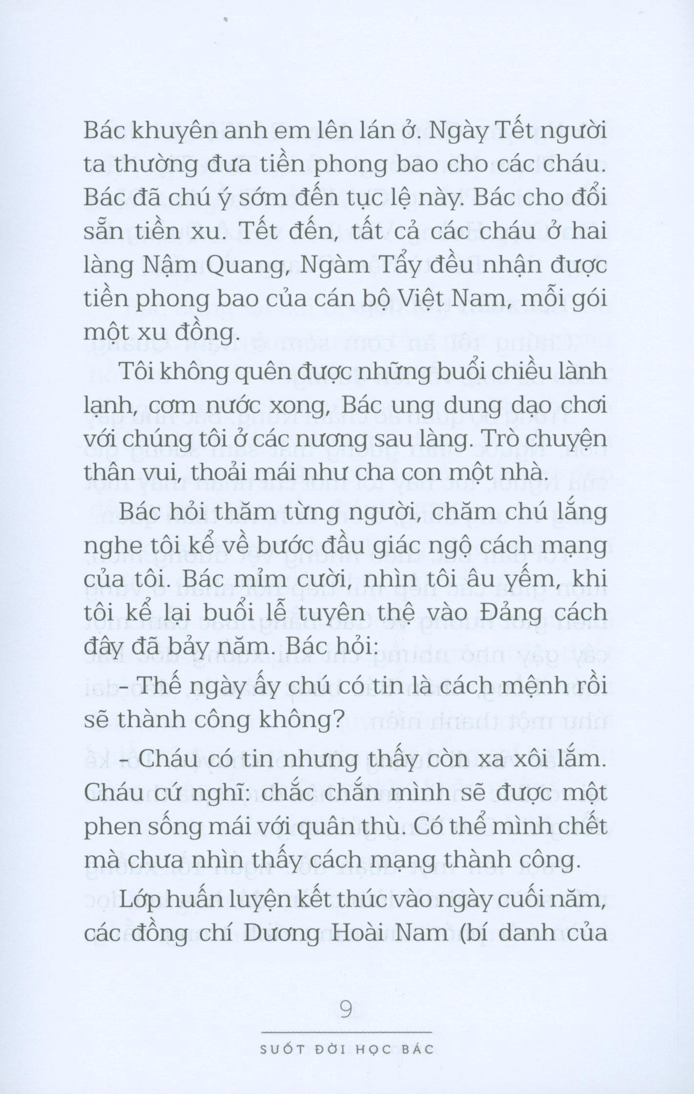 suốt đời học bác