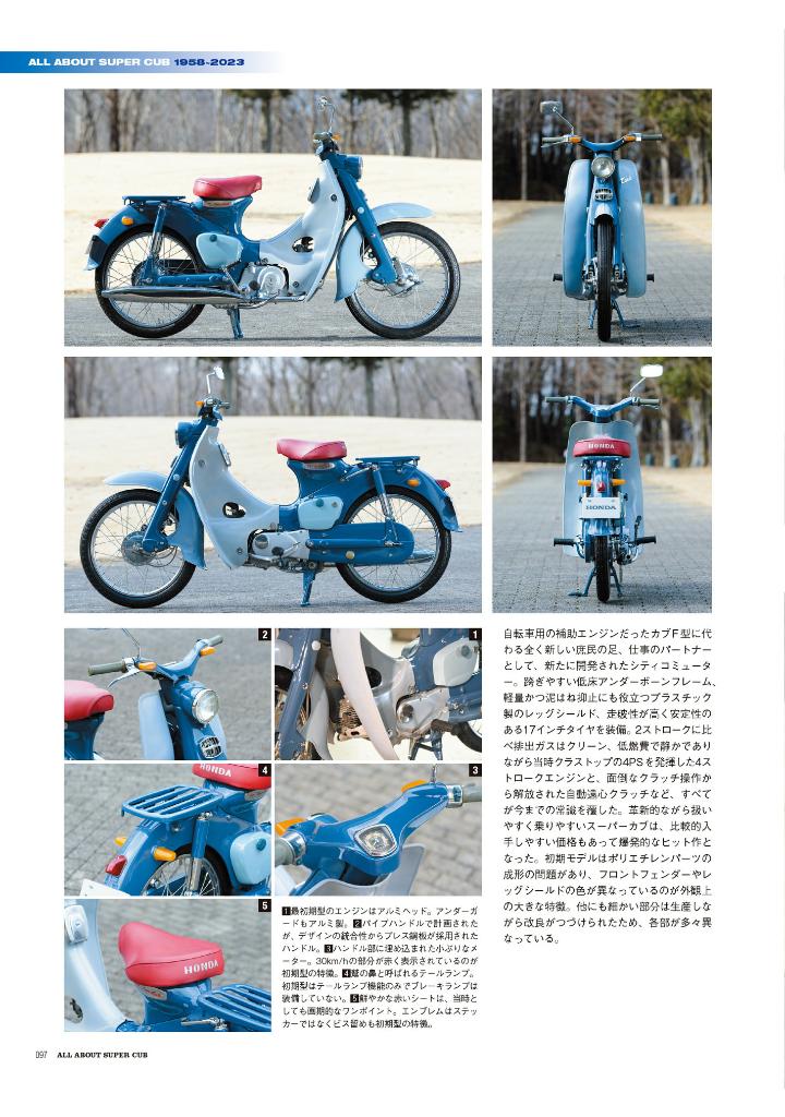 super cub taizen honda sougyou nana go shuunen kinen