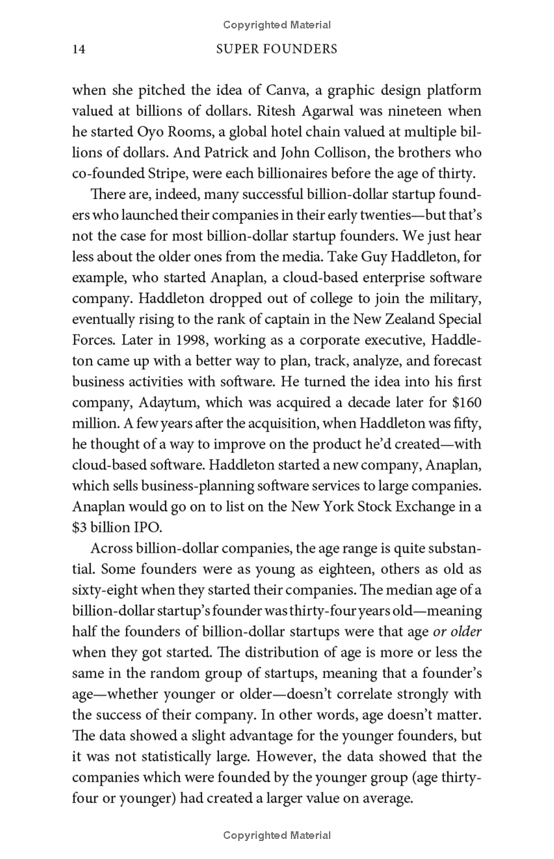 super founders: what data reveals about billion-dollar startups