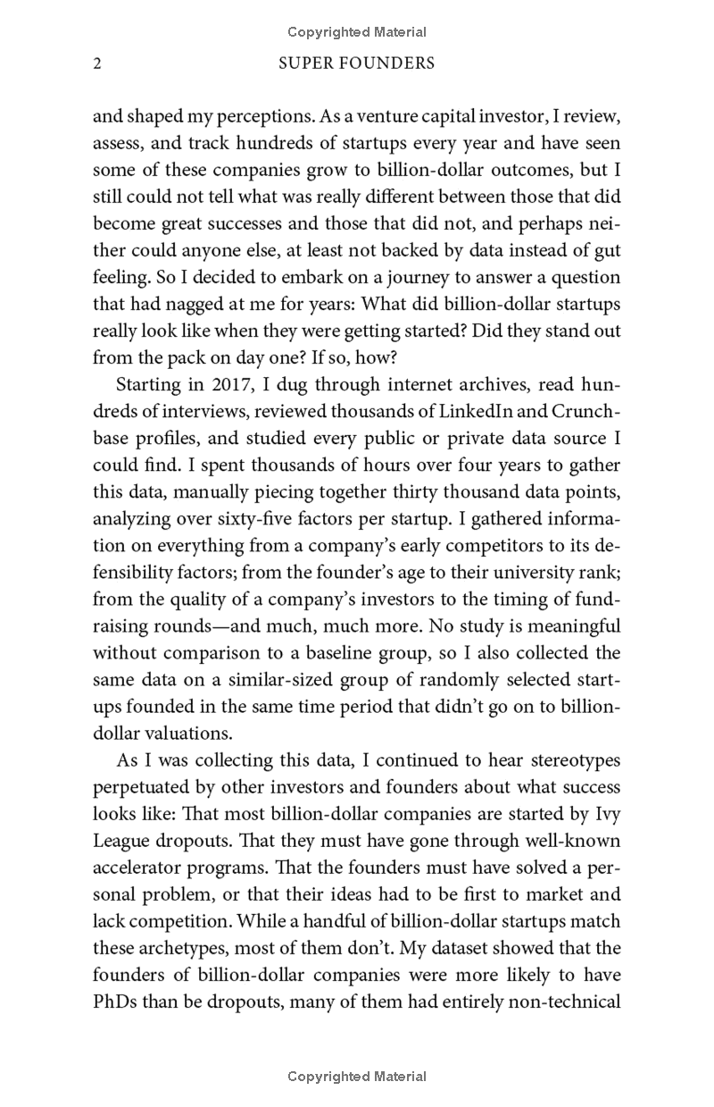 super founders: what data reveals about billion-dollar startups