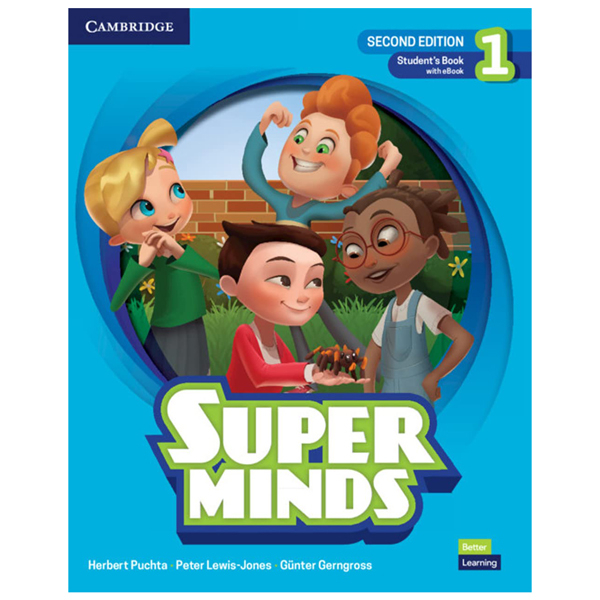 super minds 1 - student's book with ebook (2nd edition - british english)