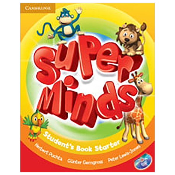 super minds starter student's book with dvd-rom
